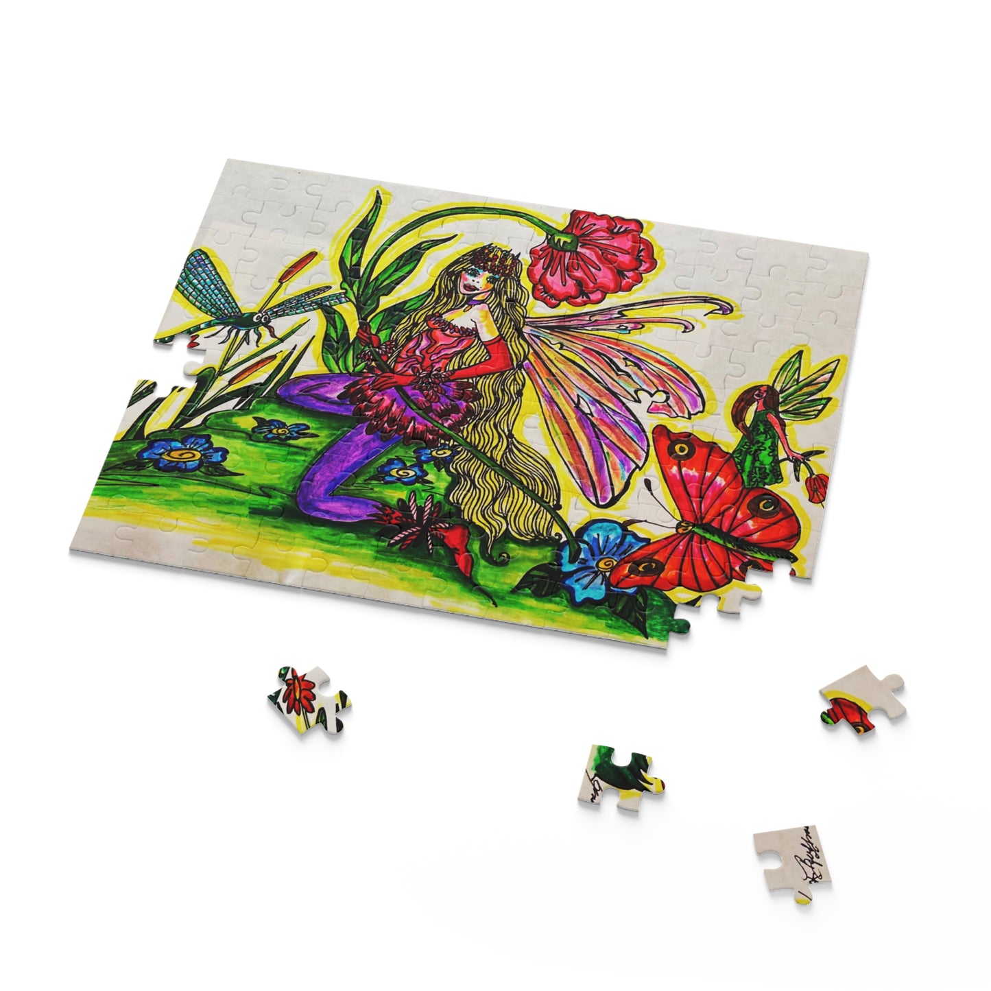 Majestic Fairy Puzzle (120, 252, 500-Piece)JigSaw Puzzle, Birthday Gift, Gifts For Bridesmaids