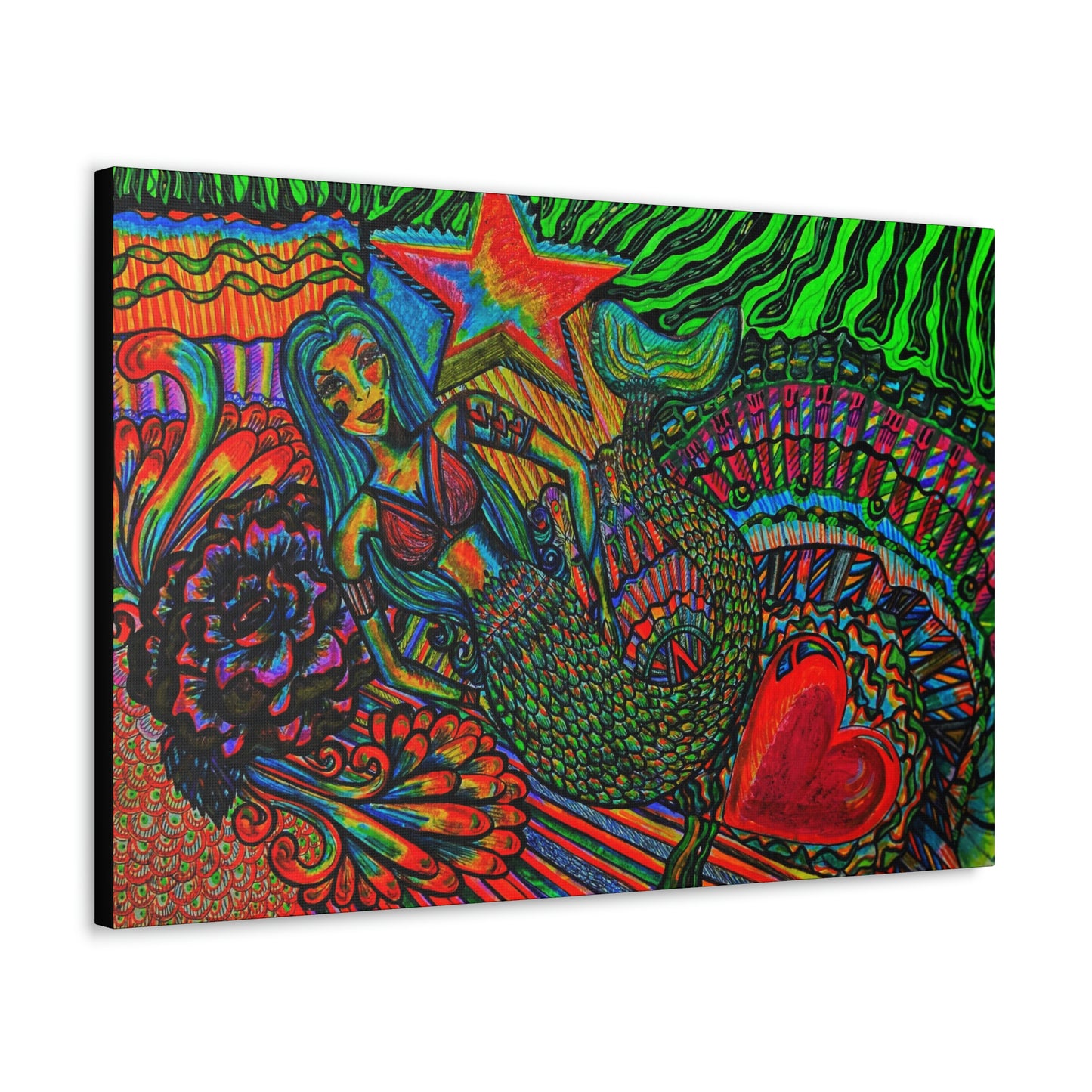 Show Queen Mermaid, Fashion, Abstract, Friendship, Inspiration Wall Art