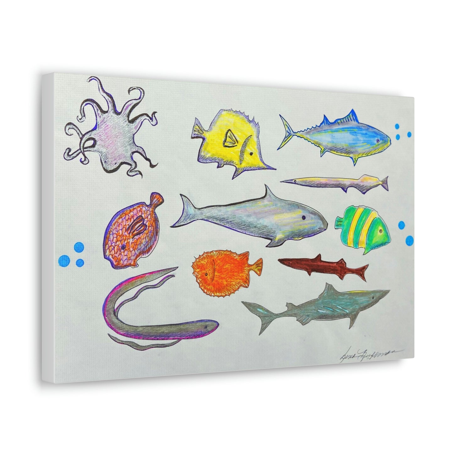Marine Life, Fashion, Abstract, Surreal, Friendship, Inspiration Wall Art