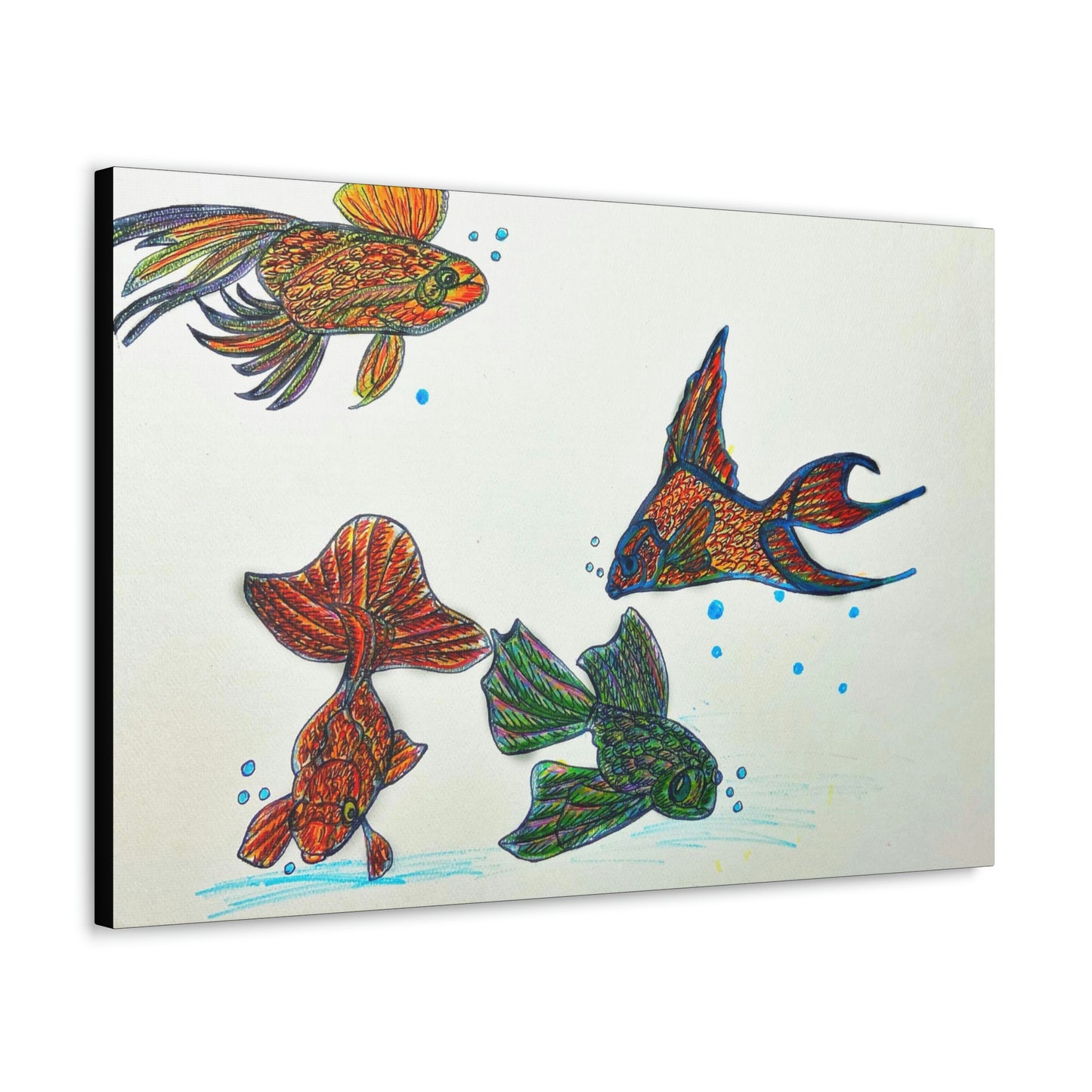 Fish Bowl, Fashion, Abstract, Friendship, Inspiration Wall Art