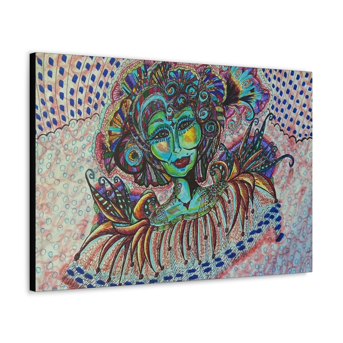 Abstract, Surreal, Funky Woman, Friendship, Inspiration Wall Art