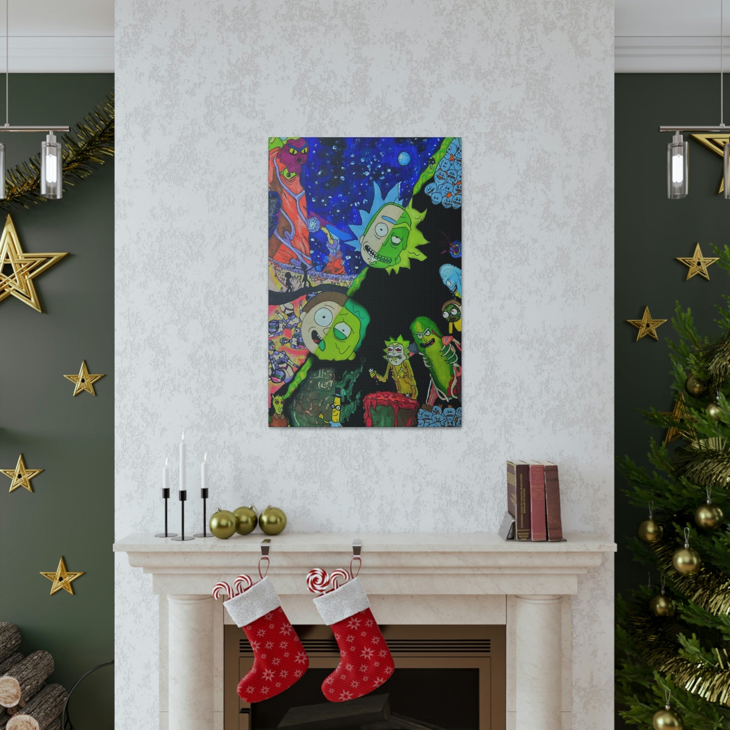 Rick and Morty, Fashion, Abstract, Surreal, Friendship, Inspiration Wall Art