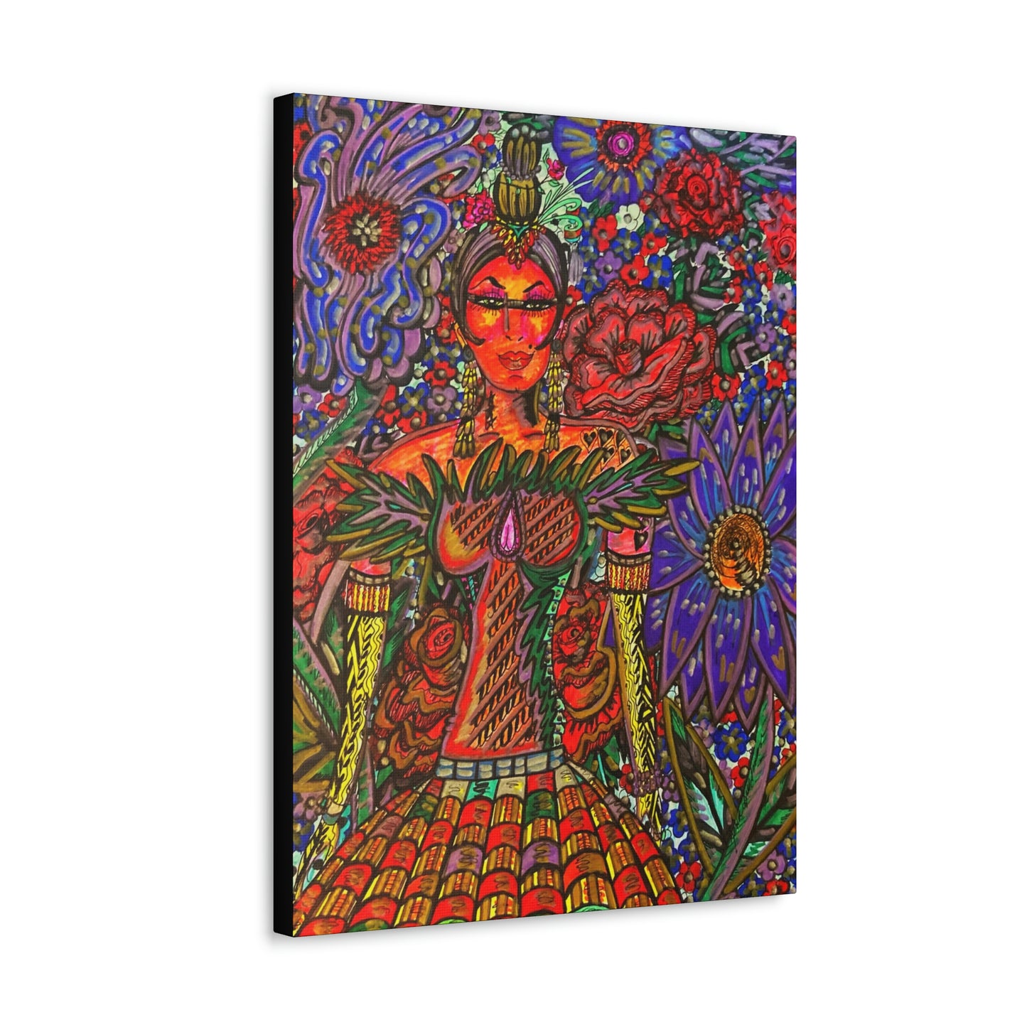 Abstract, Surreal, Funky Woman, Friendship, Inspiration Wall Art