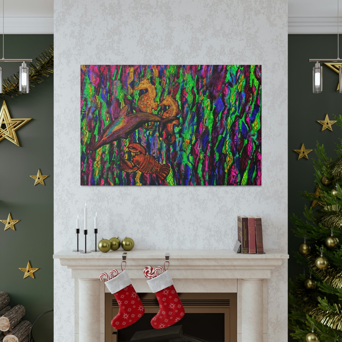 The Marine Guards, Fashion, Abstract, Surreal, Friendship, Inspiration Wall Art