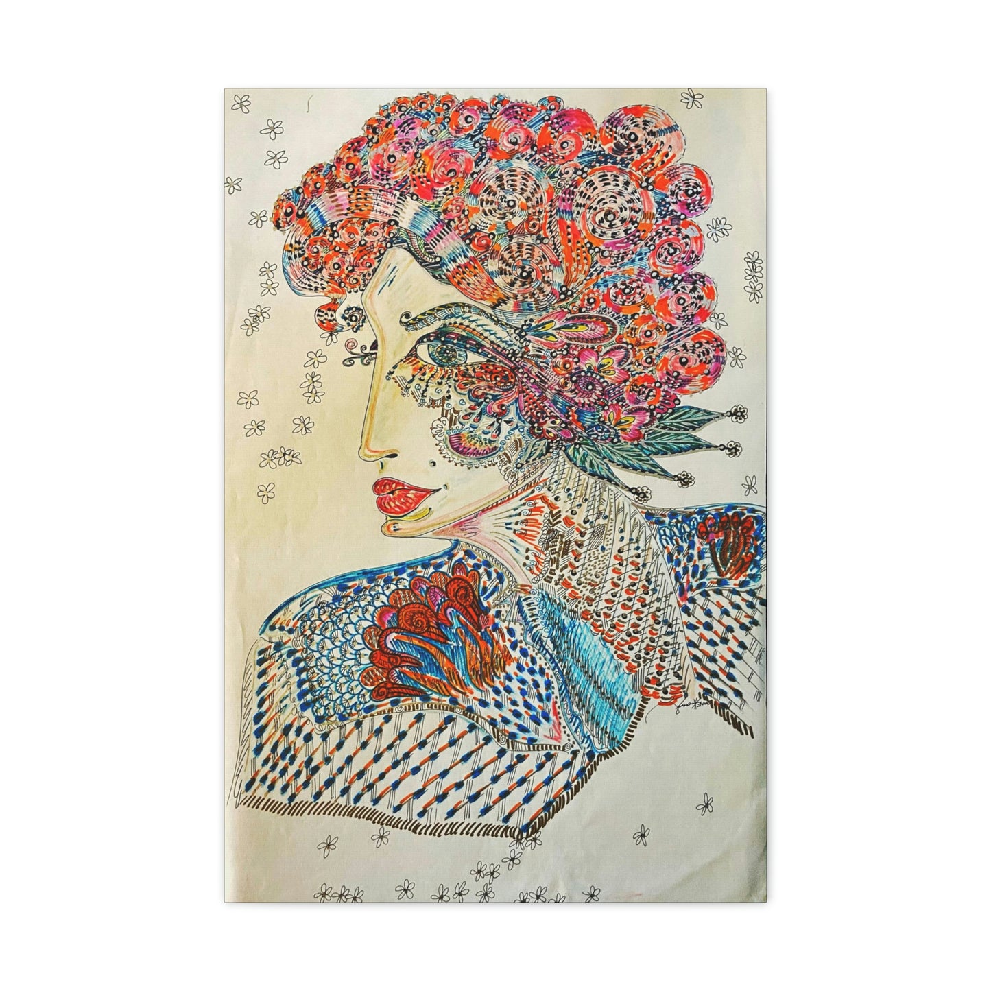 Fashion, Abstract, Surreal Women, Friendship, Inspiration Wall Art