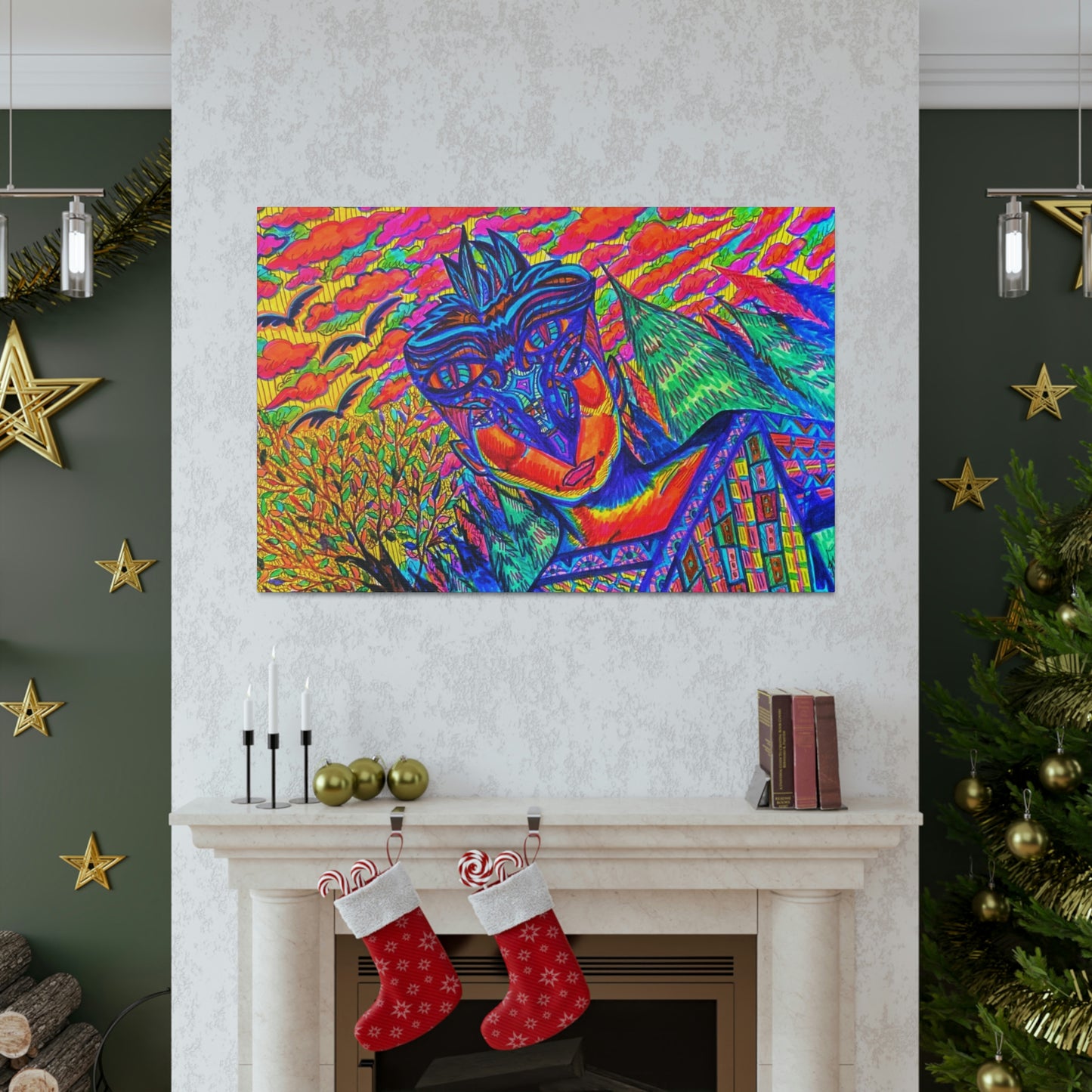 My Spirit Guide, Fashion, Abstract, Friendship, Inspiration Wall Art