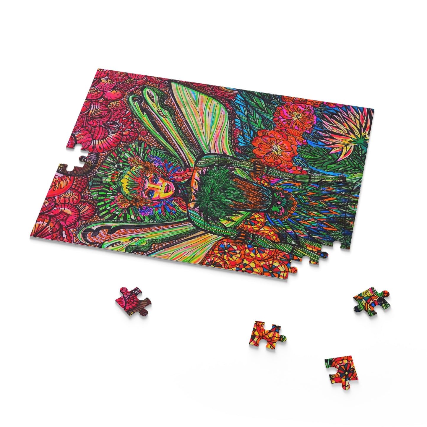 Abstract, Surreal, Nature Fairy Puzzle (120, 252, 500-Piece)JigSaw Puzzle, Birthday Gift, Gifts For Bridesmaids