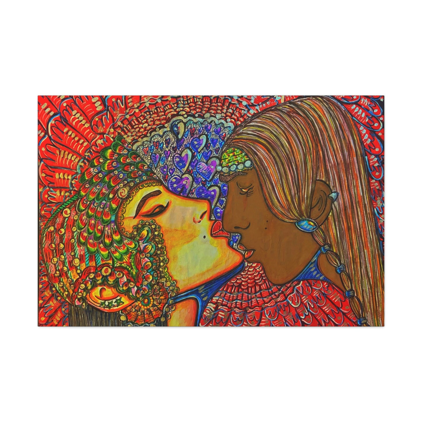 Romantic Fashion, Abstract, Surreal, Friendship, Inspiration Wall Art