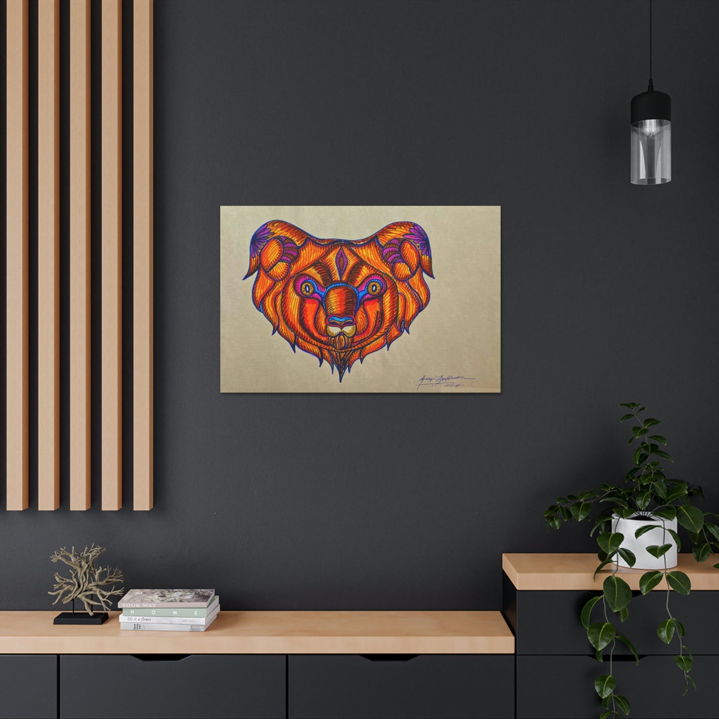 Mystical Creature Fashion, Abstract, Surreal, Friendship, Inspiration Wall Art