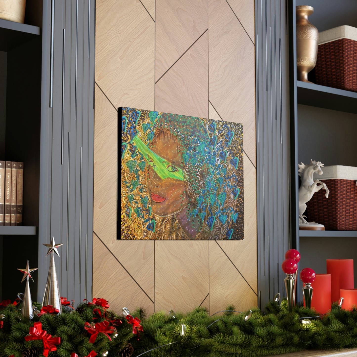 Mystical Woman, Fashion, Abstract, Surreal, Friendship, Inspiration Wall Art