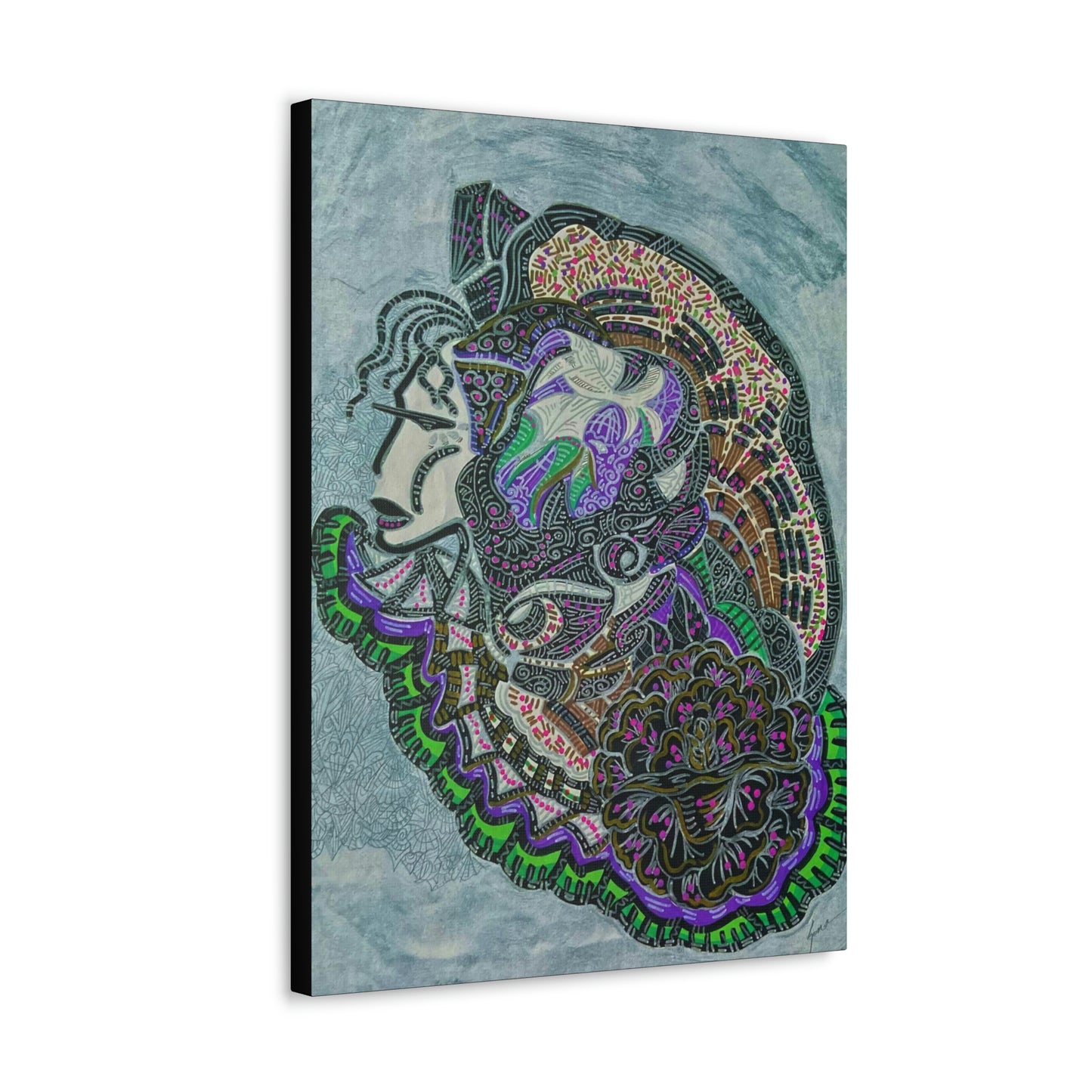 Abstract, Surreal, Funky Woman, Friendship, Inspiration Wall Art