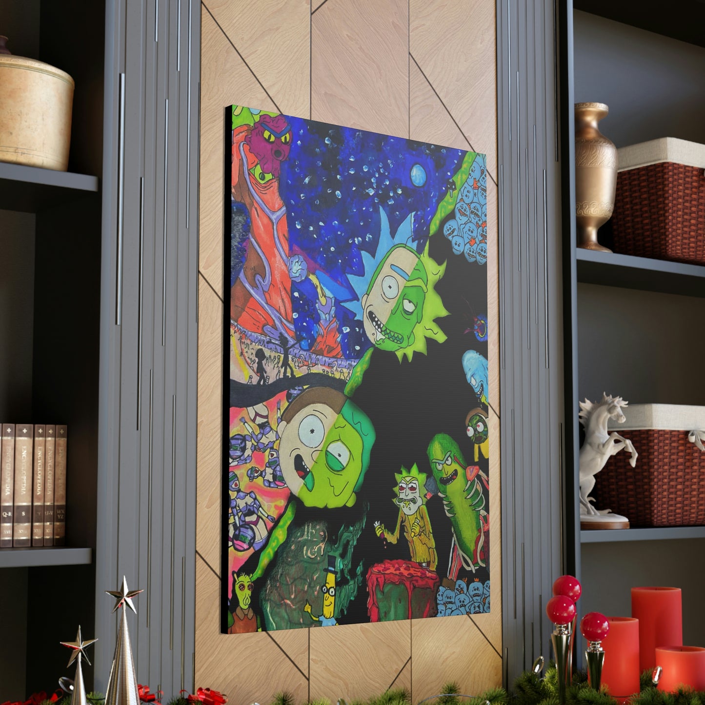 Rick and Morty, Fashion, Abstract, Surreal, Friendship, Inspiration Wall Art