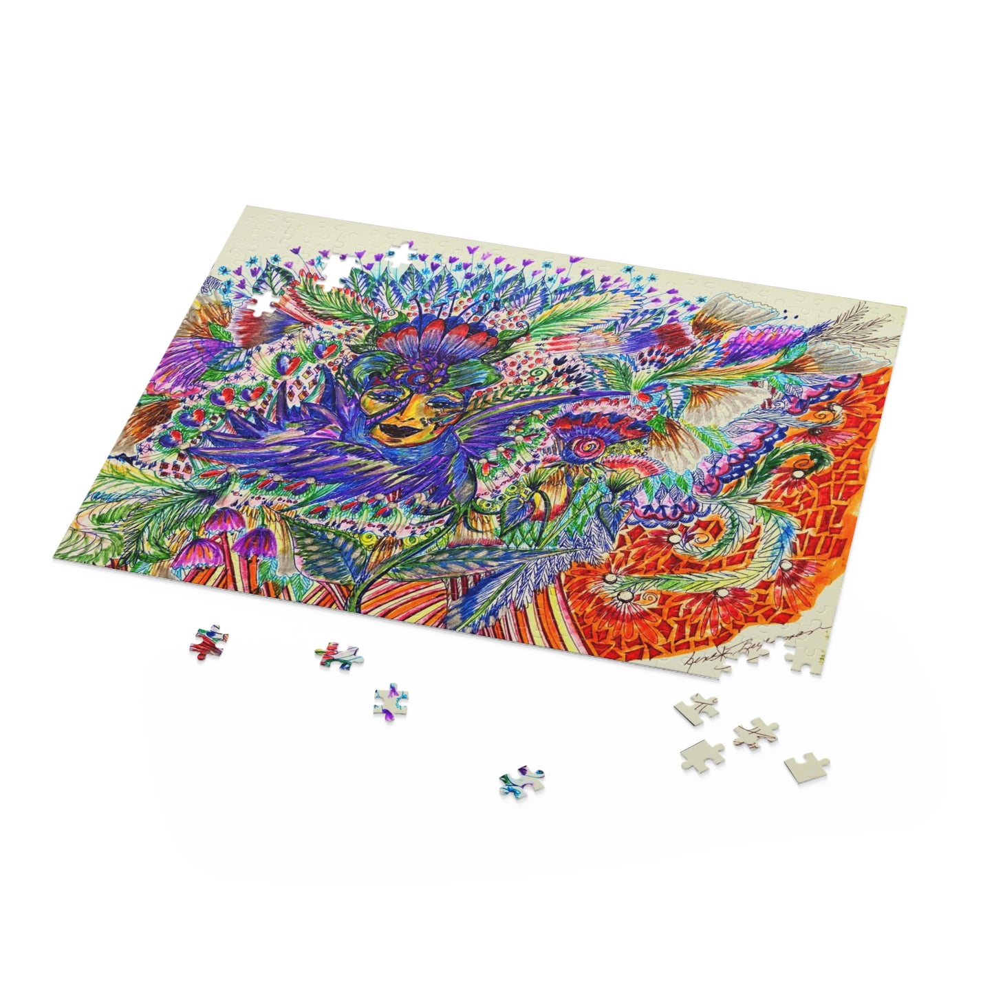 Abstract, Surreal, Mother Nature Puzzle (120, 252, 500-Piece)JigSaw Puzzle, Birthday Gift, Gifts For Bridesmaids