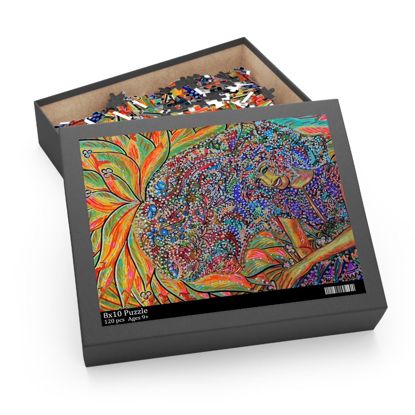 Golden Happy Queen Puzzle (120, 252, 500-Piece)JigSaw Puzzle, Birthday Gift, Gifts For Bridesmaids