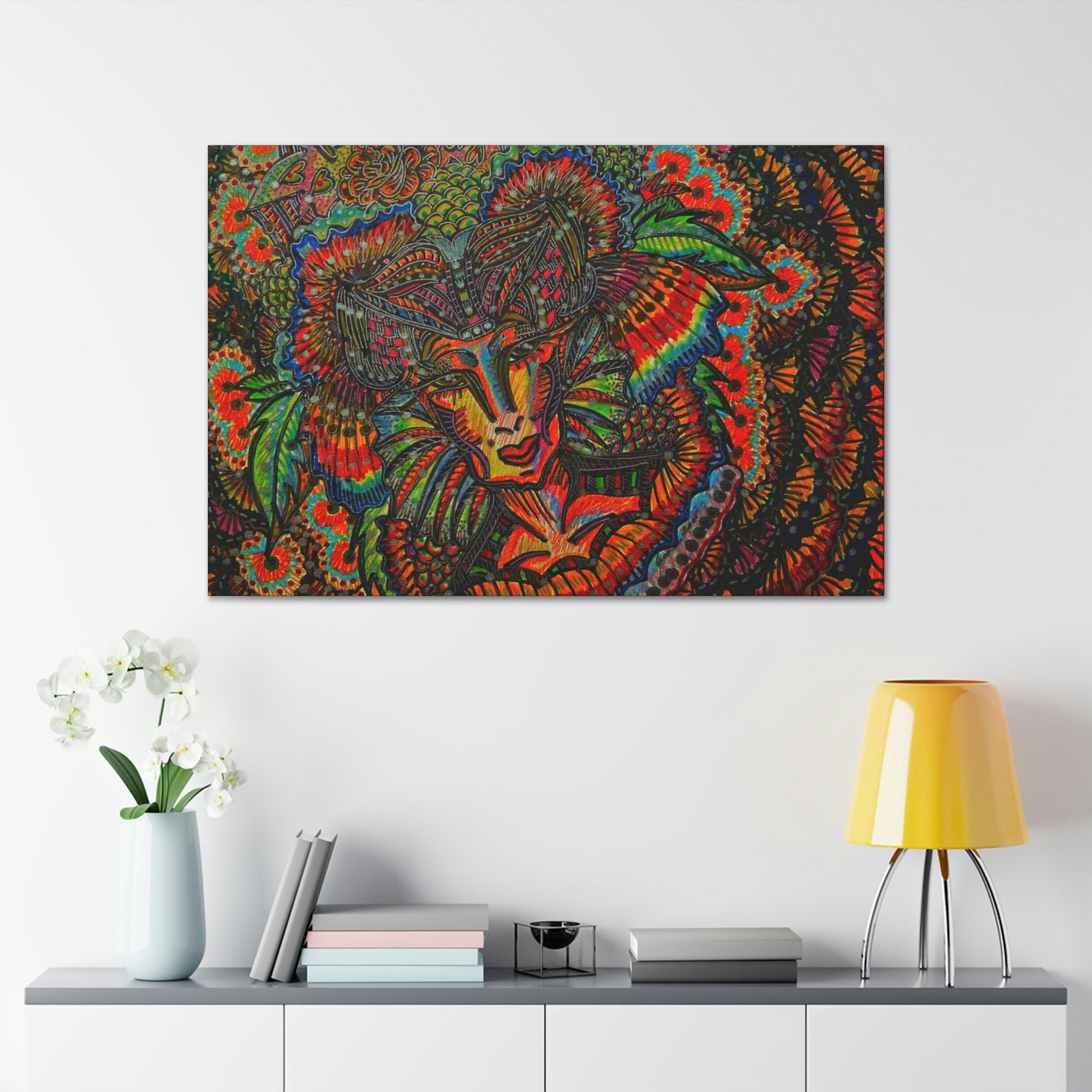 The Mystical Siren, Fashion, Abstract, Friendship, Inspiration Wall Art