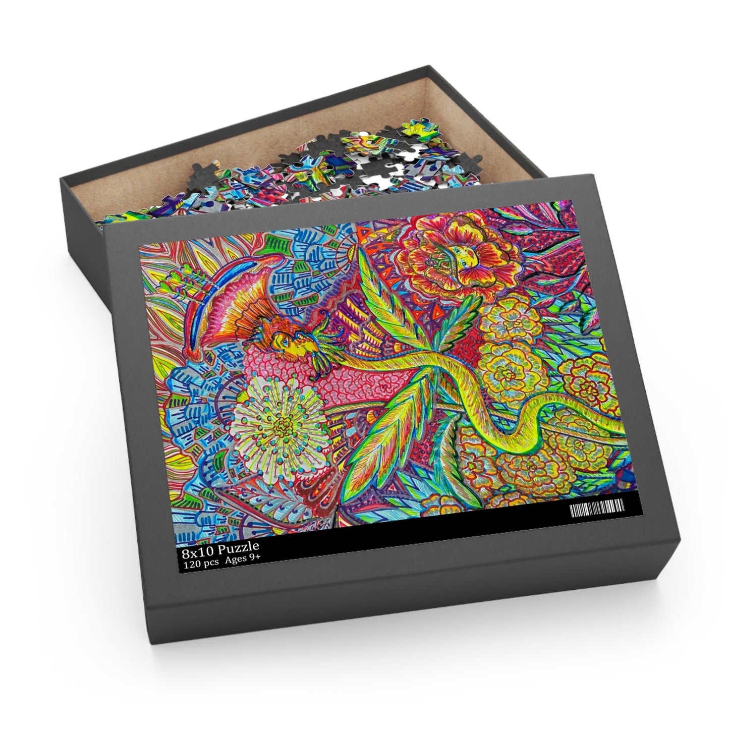 Floral Fairy Puzzle (120, 252, 500-Piece)JigSaw Puzzle, Birthday Gift, Gifts For Bridesmaids