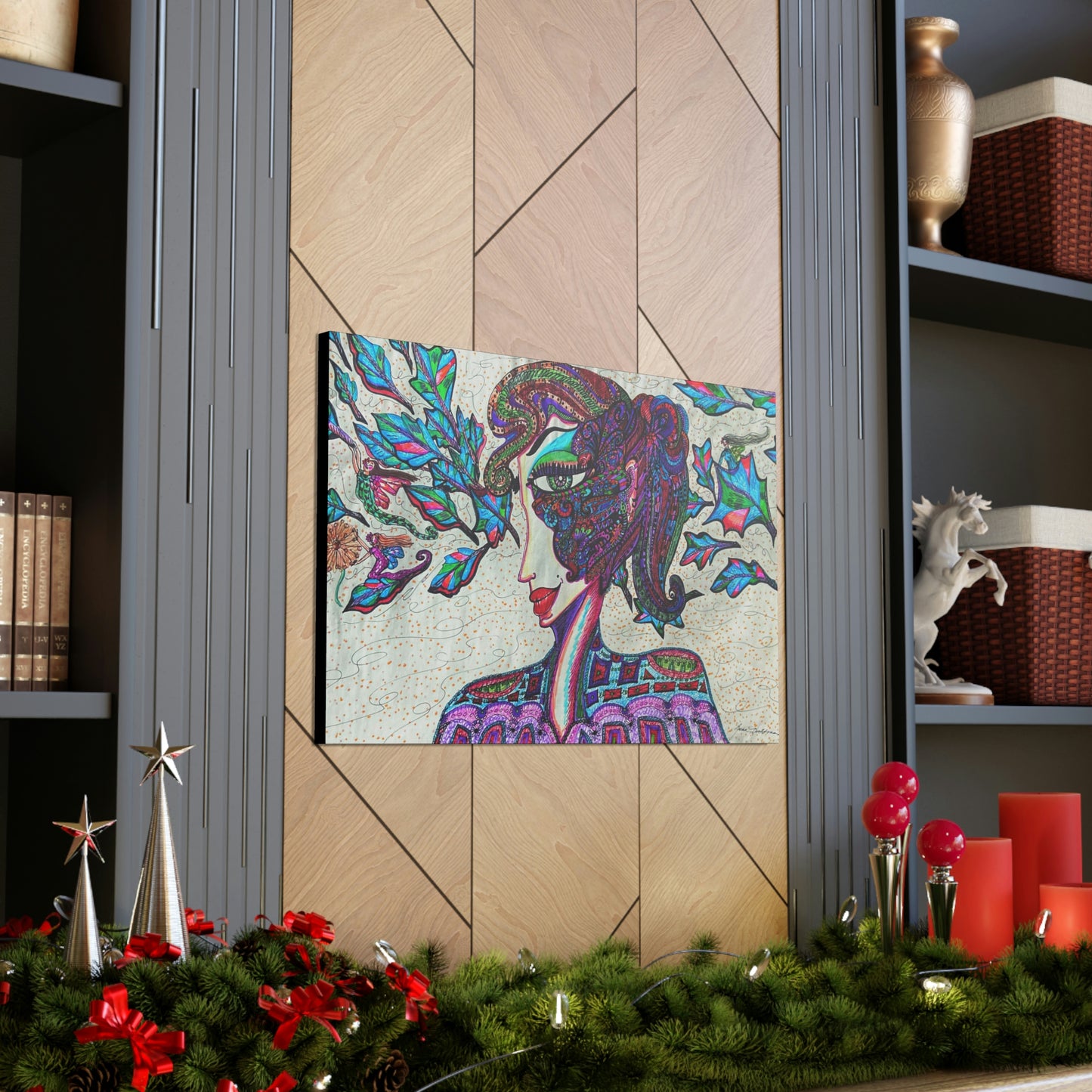 Spiritual Beauty, Hidden Gift, Fashion, Abstract, Friendship, Inspiration Wall Art