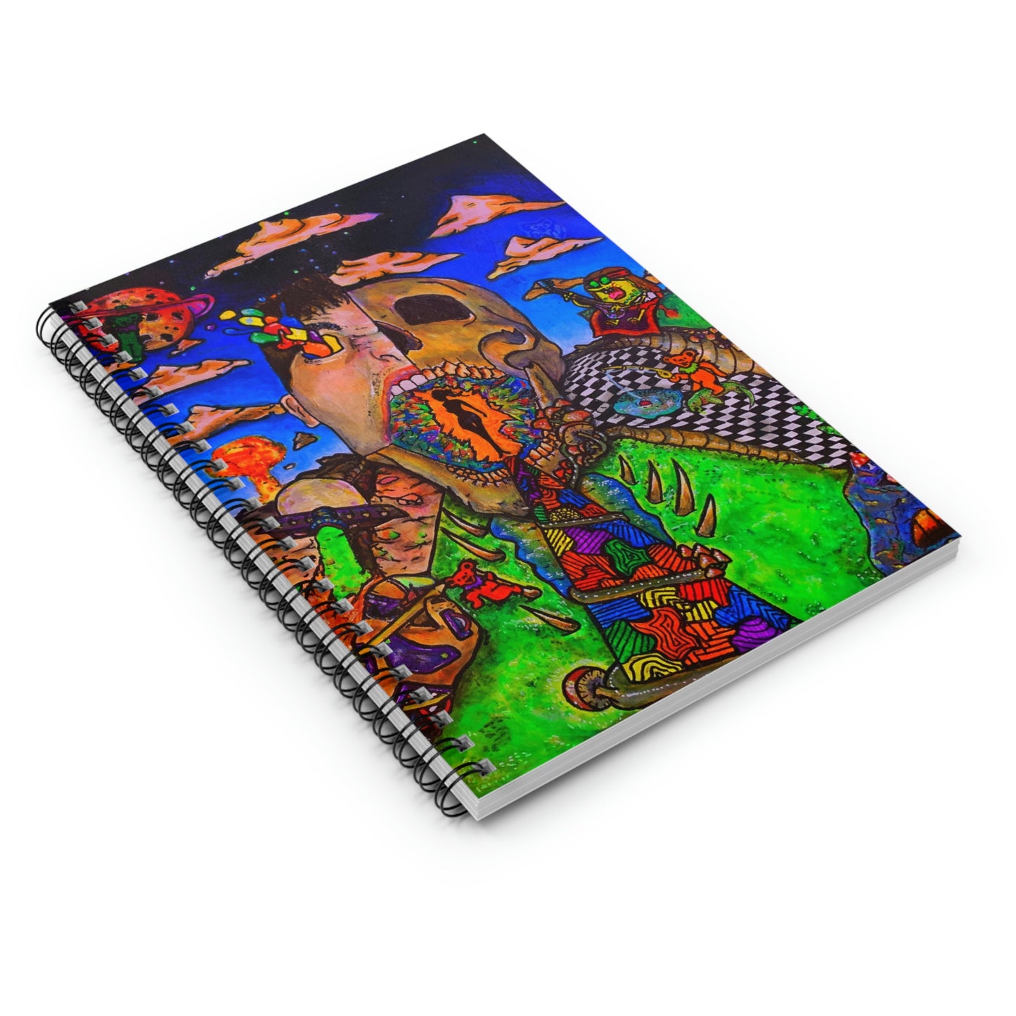 Surreal, Abstract, Dream Spiral Notebook - Ruled Line