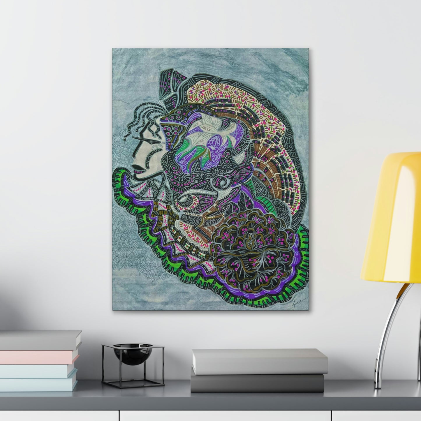 Abstract, Surreal, Funky Woman, Friendship, Inspiration Wall Art