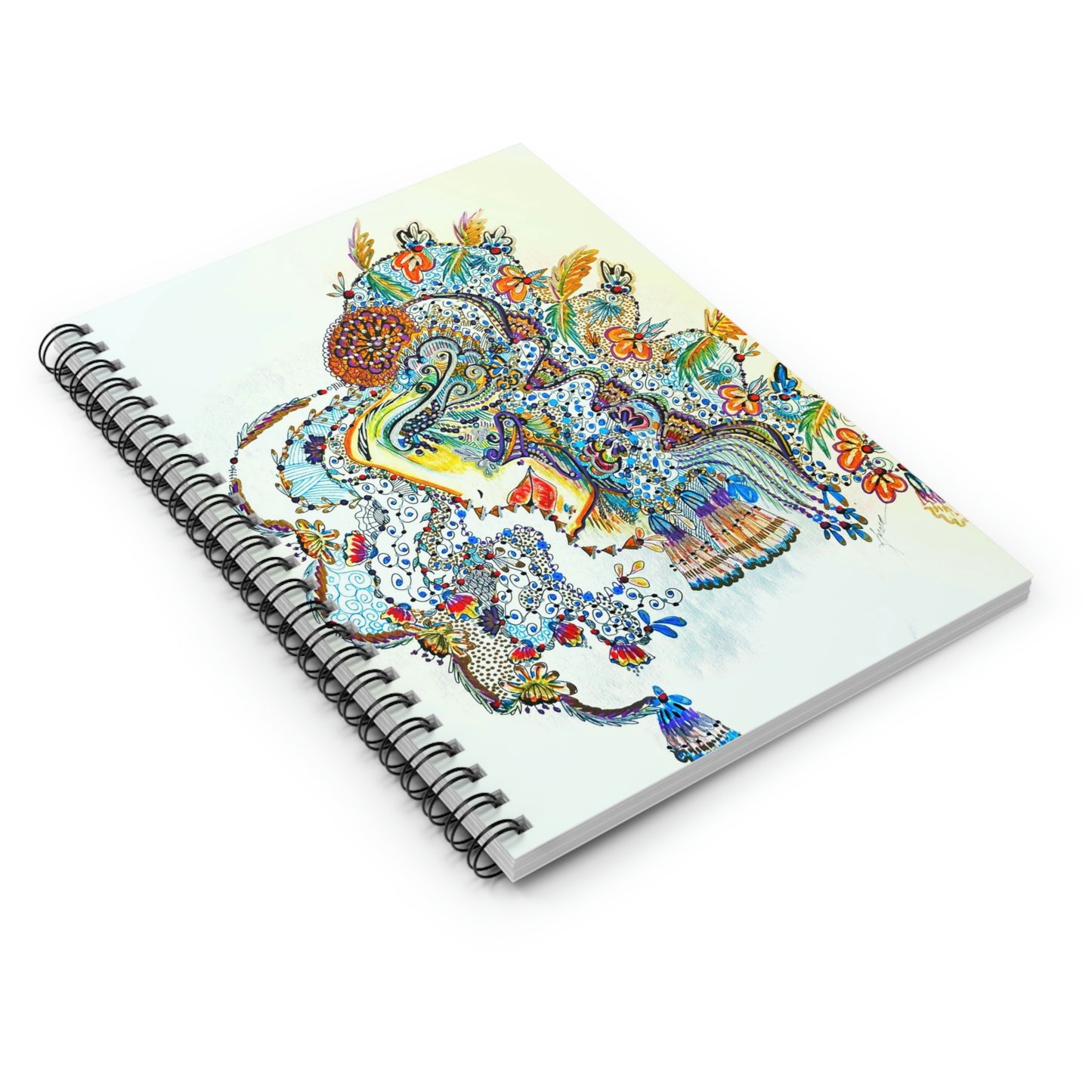 Abstract, Surreal Spirit Spiral Notebook - Ruled Line