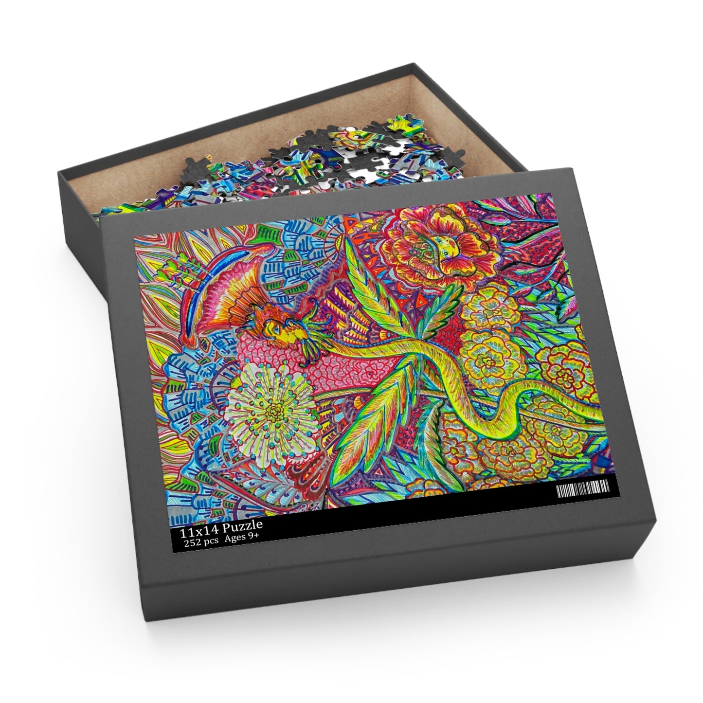 Floral Fairy Puzzle (120, 252, 500-Piece)JigSaw Puzzle, Birthday Gift, Gifts For Bridesmaids