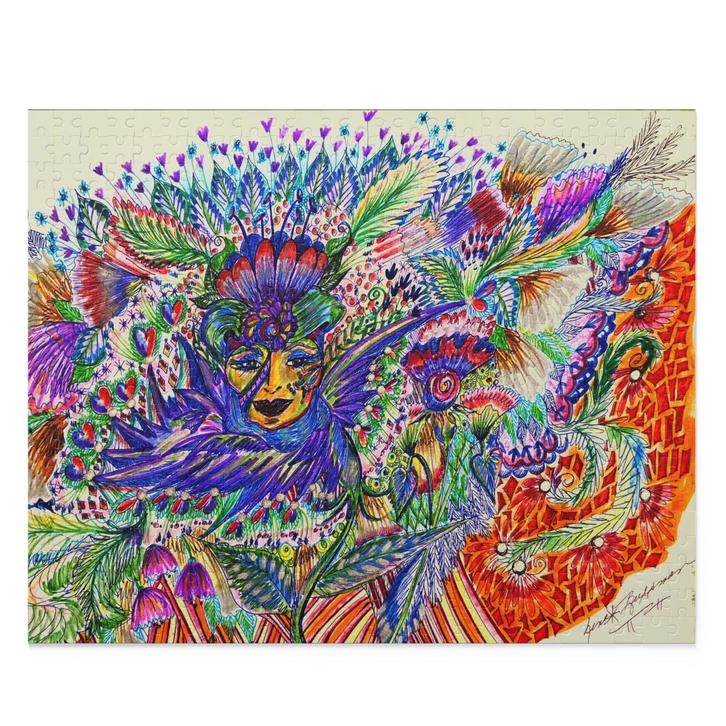 Abstract, Surreal, Mother Nature Puzzle (120, 252, 500-Piece)JigSaw Puzzle, Birthday Gift, Gifts For Bridesmaids