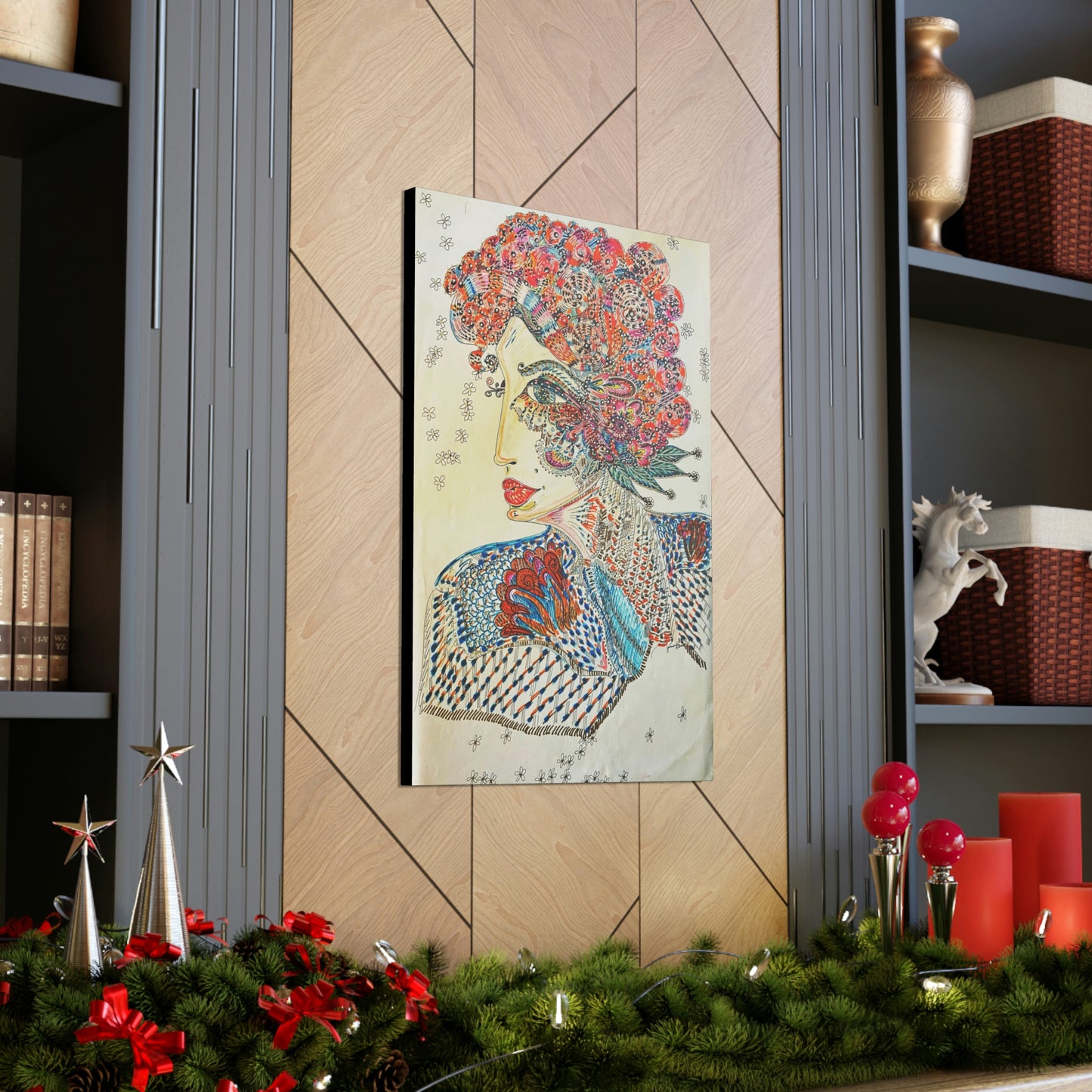 Fashion, Abstract, Surreal Women, Friendship, Inspiration Wall Art