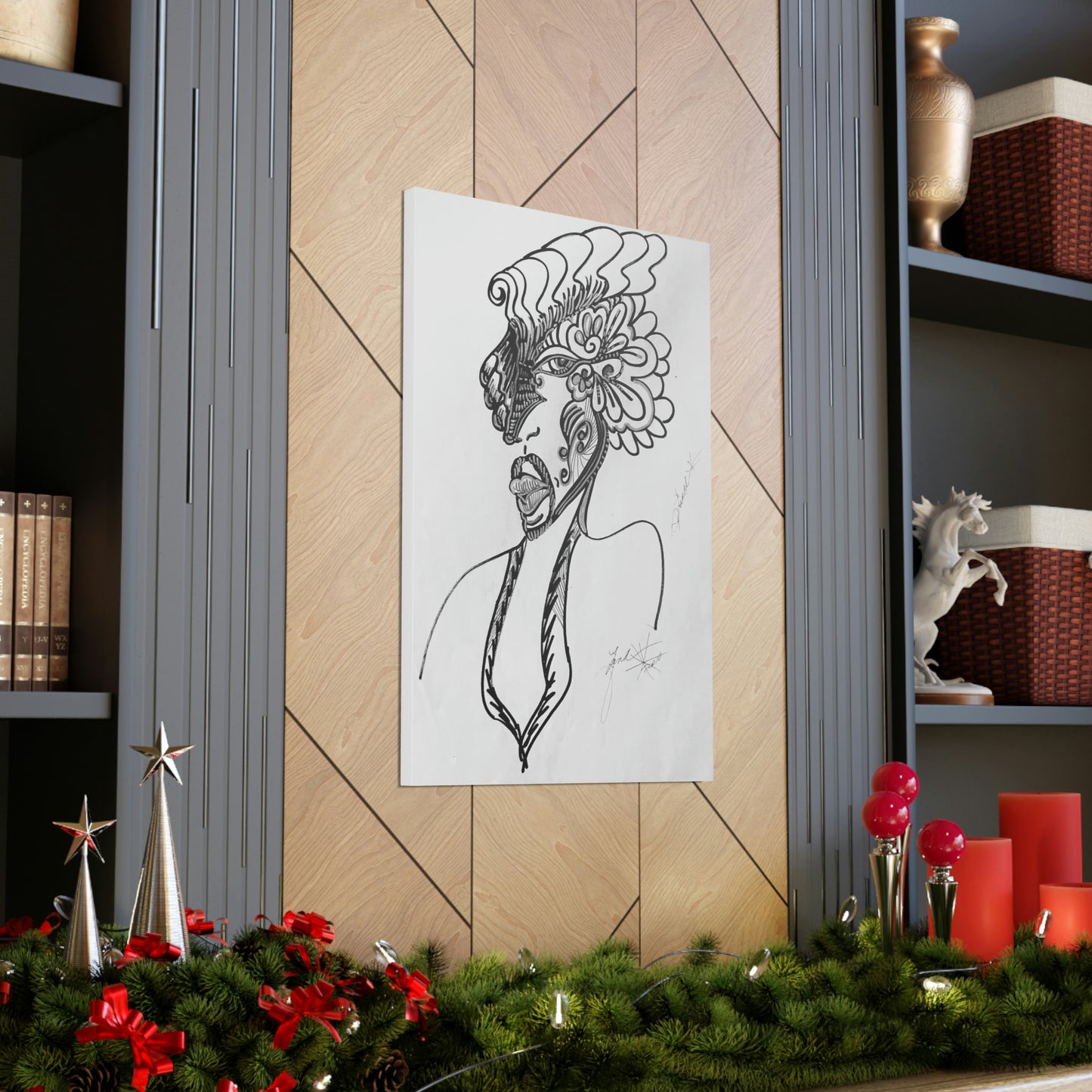 Abstract, Surreal Woman, Friendship, Inspiration Wall Art