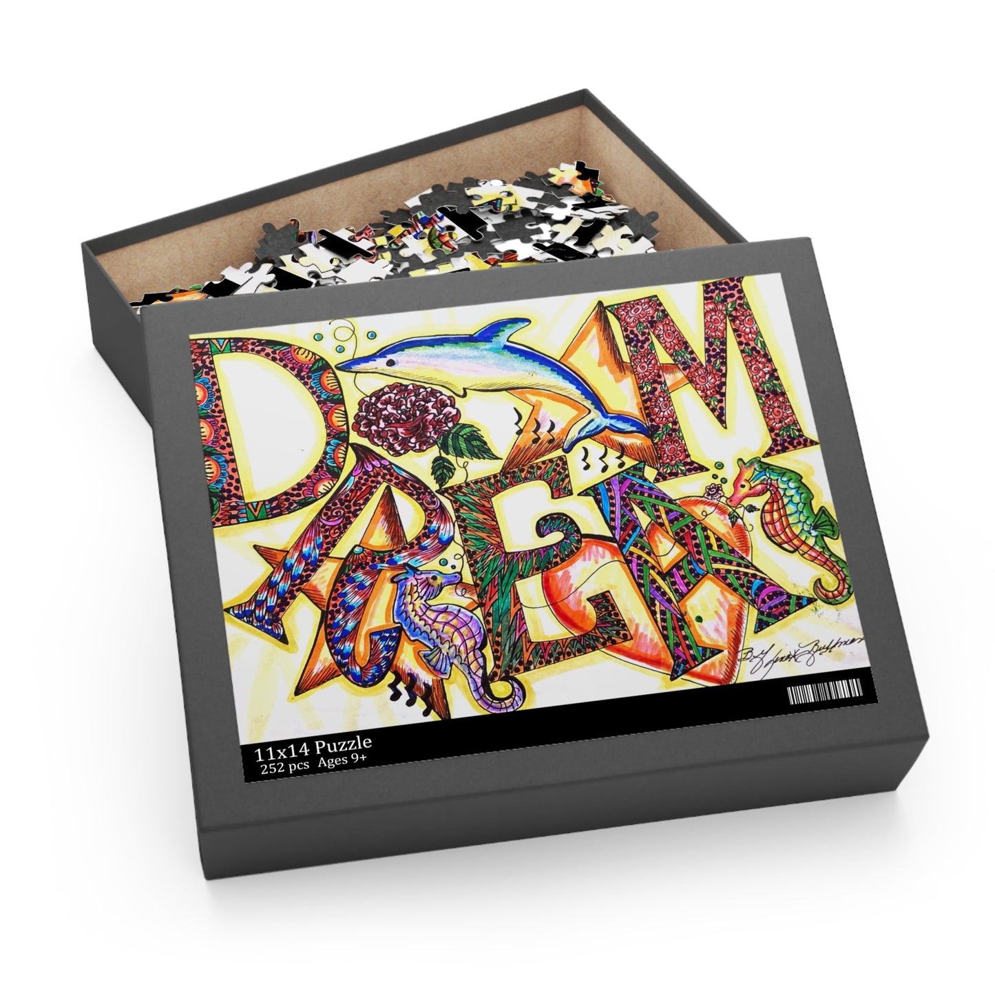 Dream Puzzle (120, 252, 500-Piece)JigSaw Puzzle, Birthday Gift, Gifts For Bridesmaids