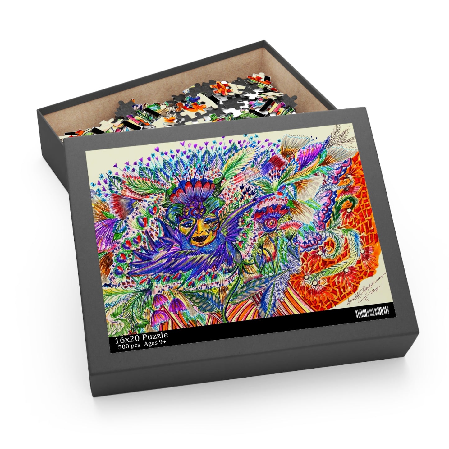 Abstract, Surreal, Mother Nature Puzzle (120, 252, 500-Piece)JigSaw Puzzle, Birthday Gift, Gifts For Bridesmaids