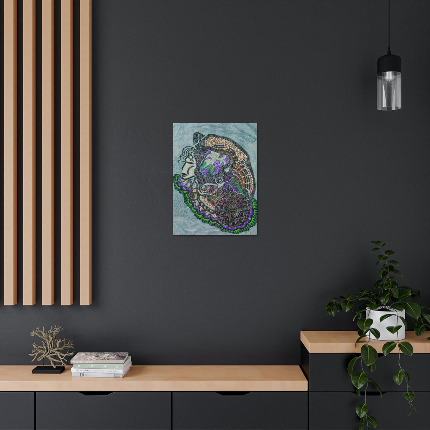 Abstract, Surreal, Funky Woman, Friendship, Inspiration Wall Art