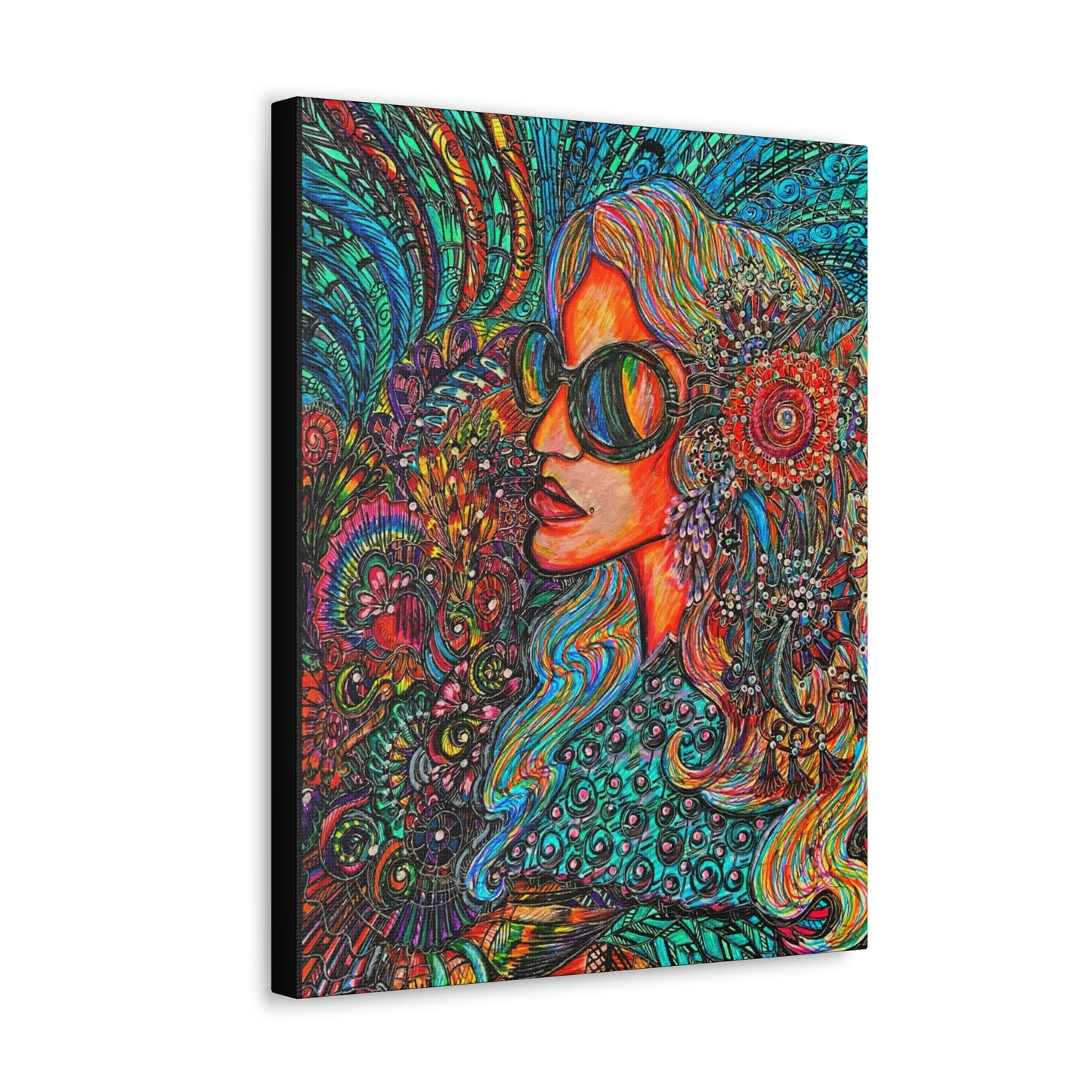 Living in Harmony, Fashion, Abstract, Friendship, Inspiration Wall Art