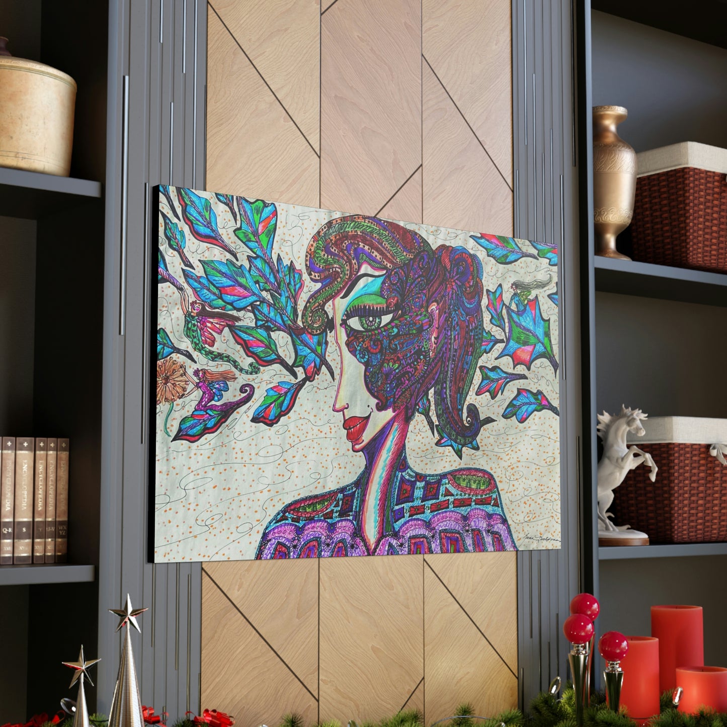Spiritual Beauty, Hidden Gift, Fashion, Abstract, Friendship, Inspiration Wall Art