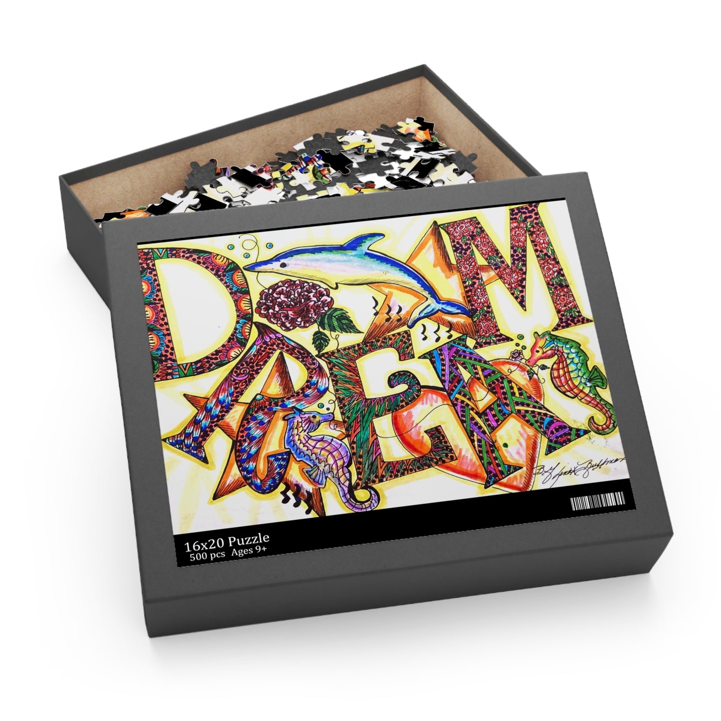 Dream Puzzle (120, 252, 500-Piece)JigSaw Puzzle, Birthday Gift, Gifts For Bridesmaids