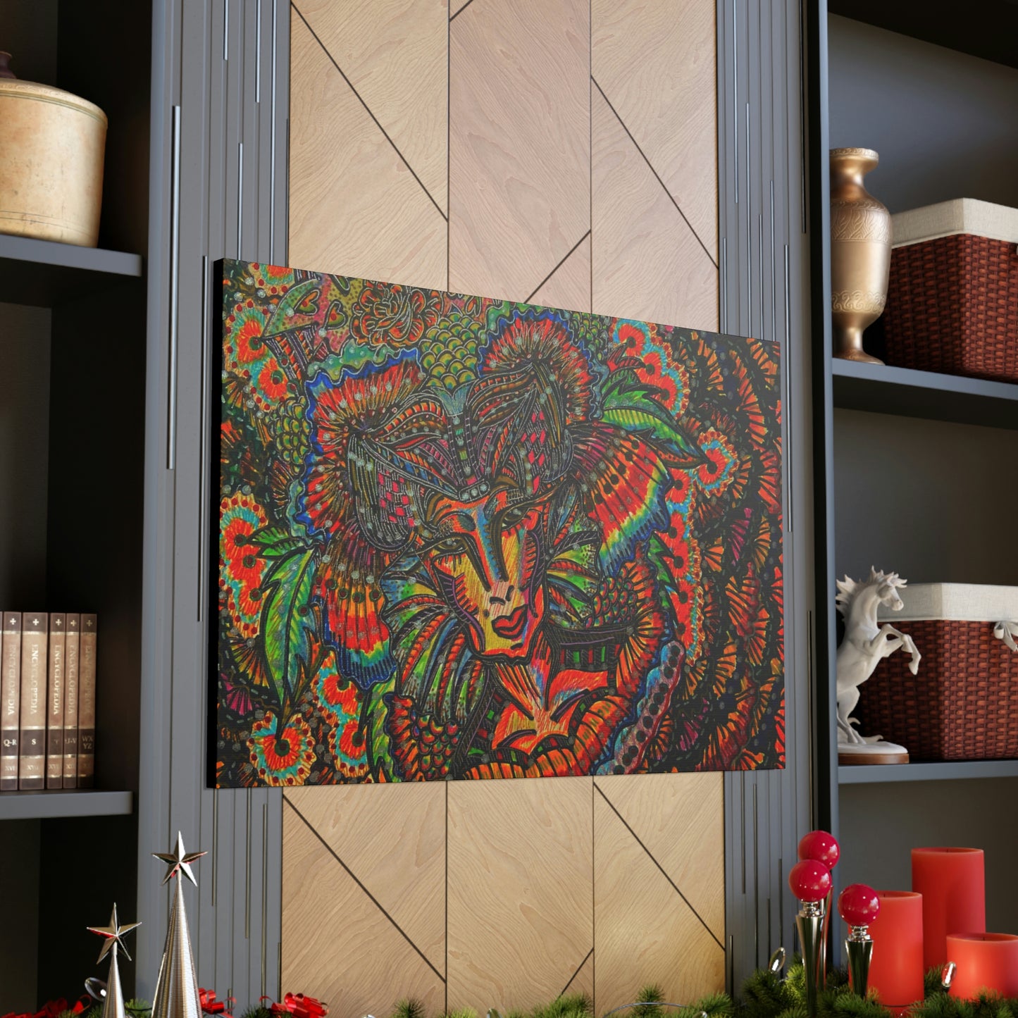 The Mystical Siren, Fashion, Abstract, Friendship, Inspiration Wall Art