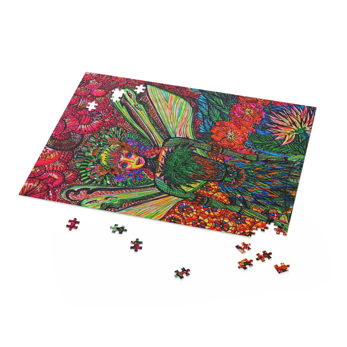 Abstract, Surreal, Nature Fairy Puzzle (120, 252, 500-Piece)JigSaw Puzzle, Birthday Gift, Gifts For Bridesmaids