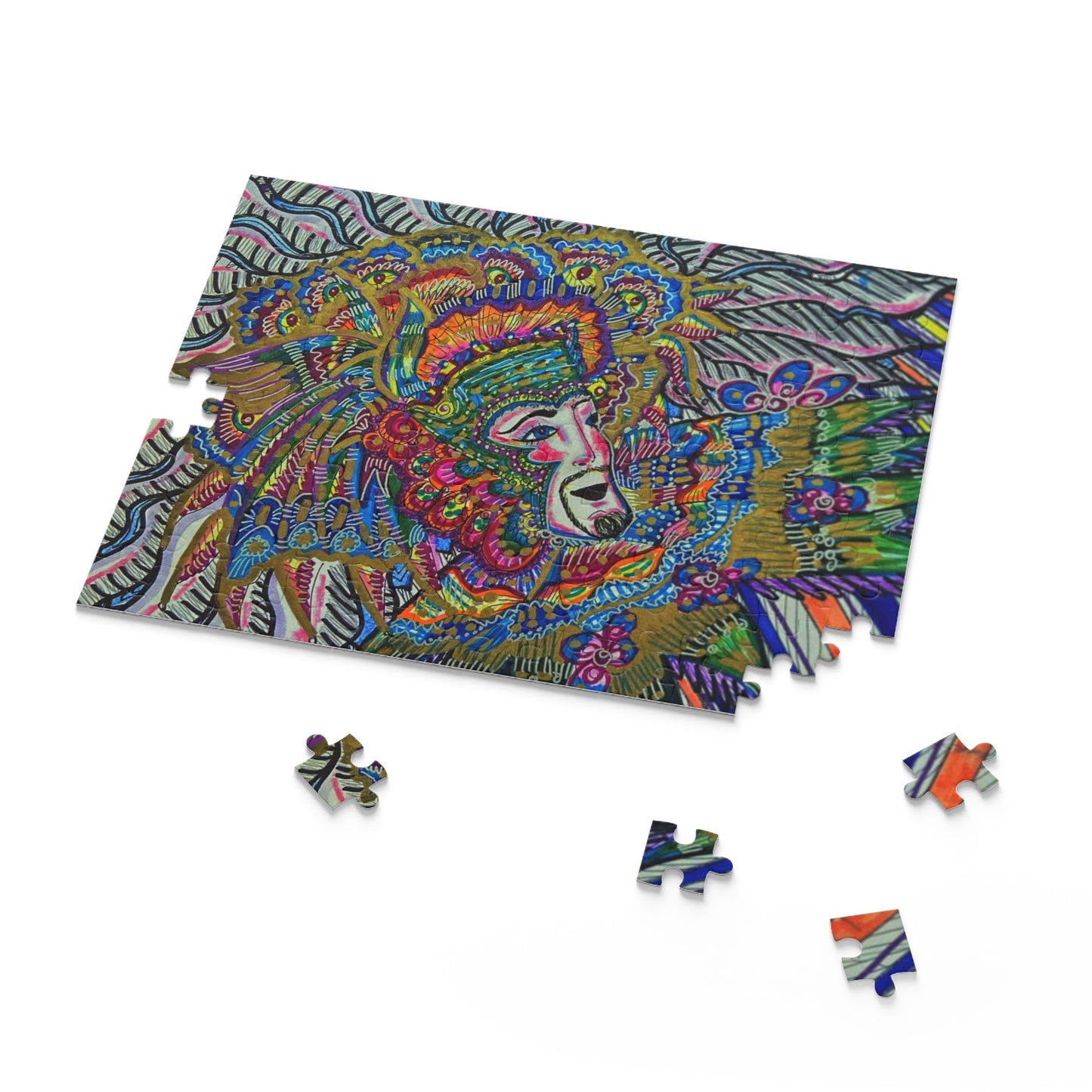 Jester, King, Joker Puzzle (120, 252, 500-Piece)JigSaw Puzzle, Birthday Gift, Gifts For Bridesmaids