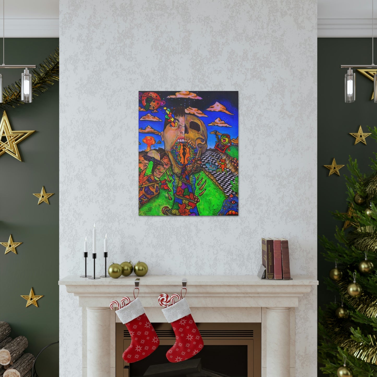 Christians Mind, Fashion, Abstract, Surreal, Friendship, Inspiration Wall Art