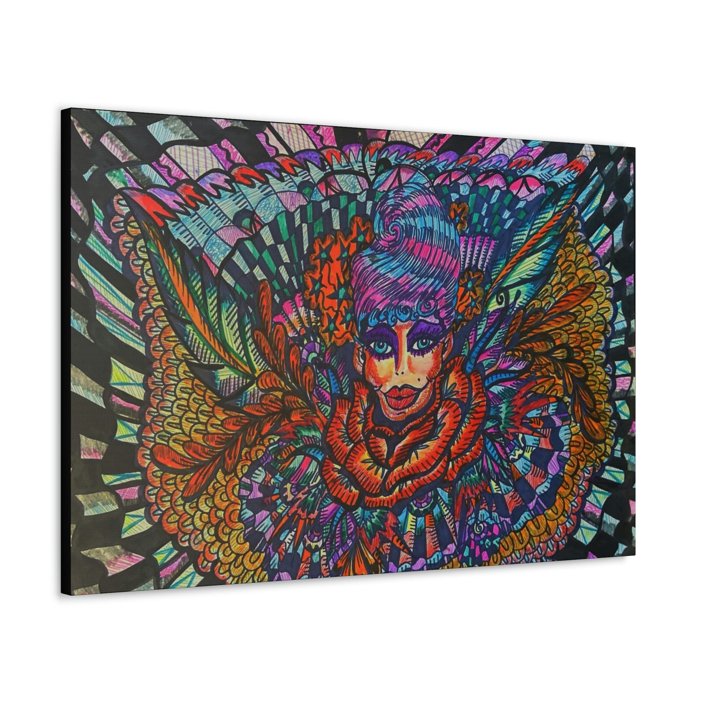 Floral Fairy, Fashion, Abstract, Surreal, Friendship, Inspiration Wall Art