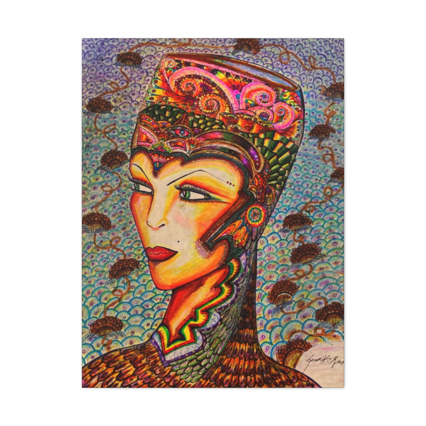 Celestial Vision 2, Women, Abstract, Friendship, Inspiration Wall Art