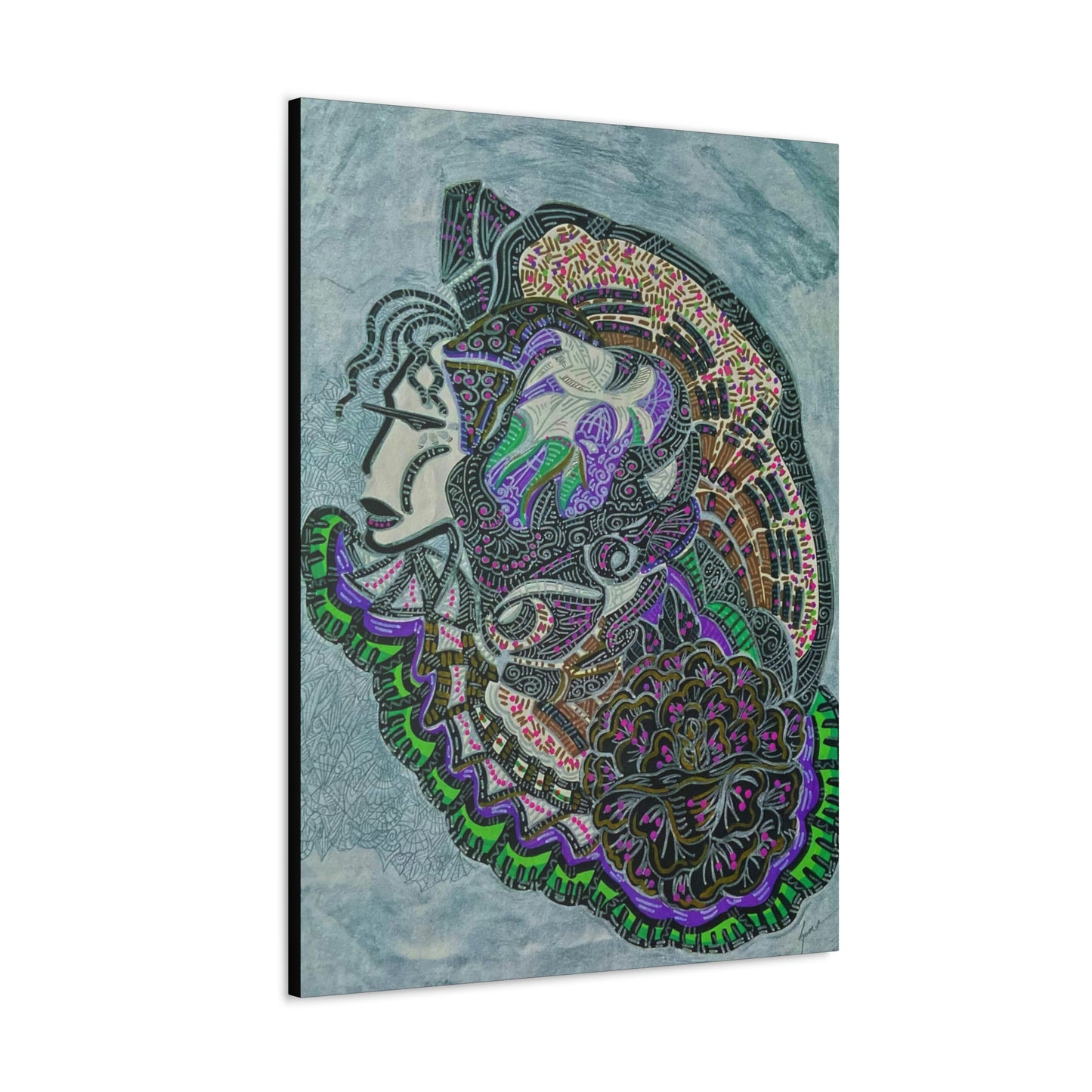 Abstract, Surreal, Funky Woman, Friendship, Inspiration Wall Art