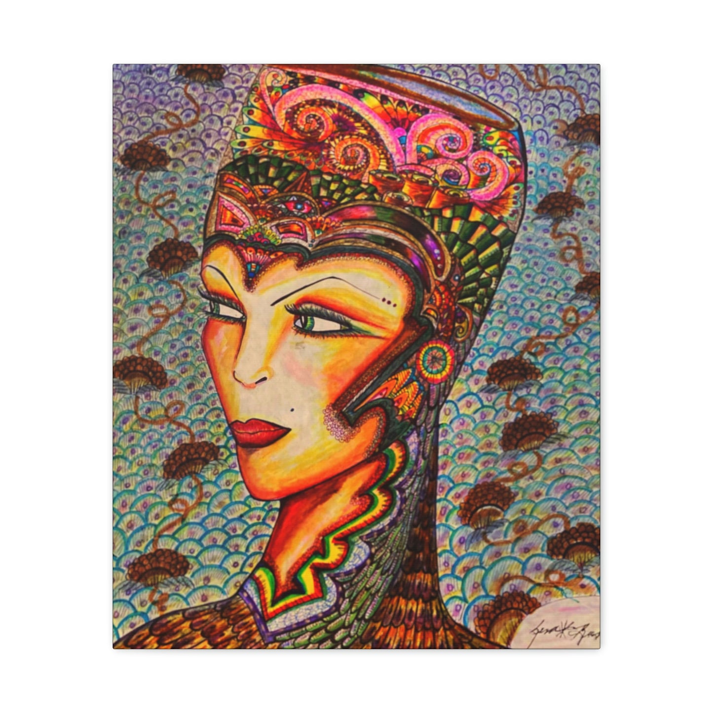 Celestial Vision 2, Women, Abstract, Friendship, Inspiration Wall Art
