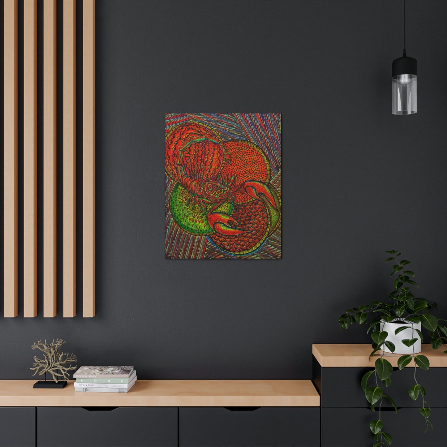 Scorpion Fashion, Abstract, Surreal, Friendship, Inspiration Wall Art