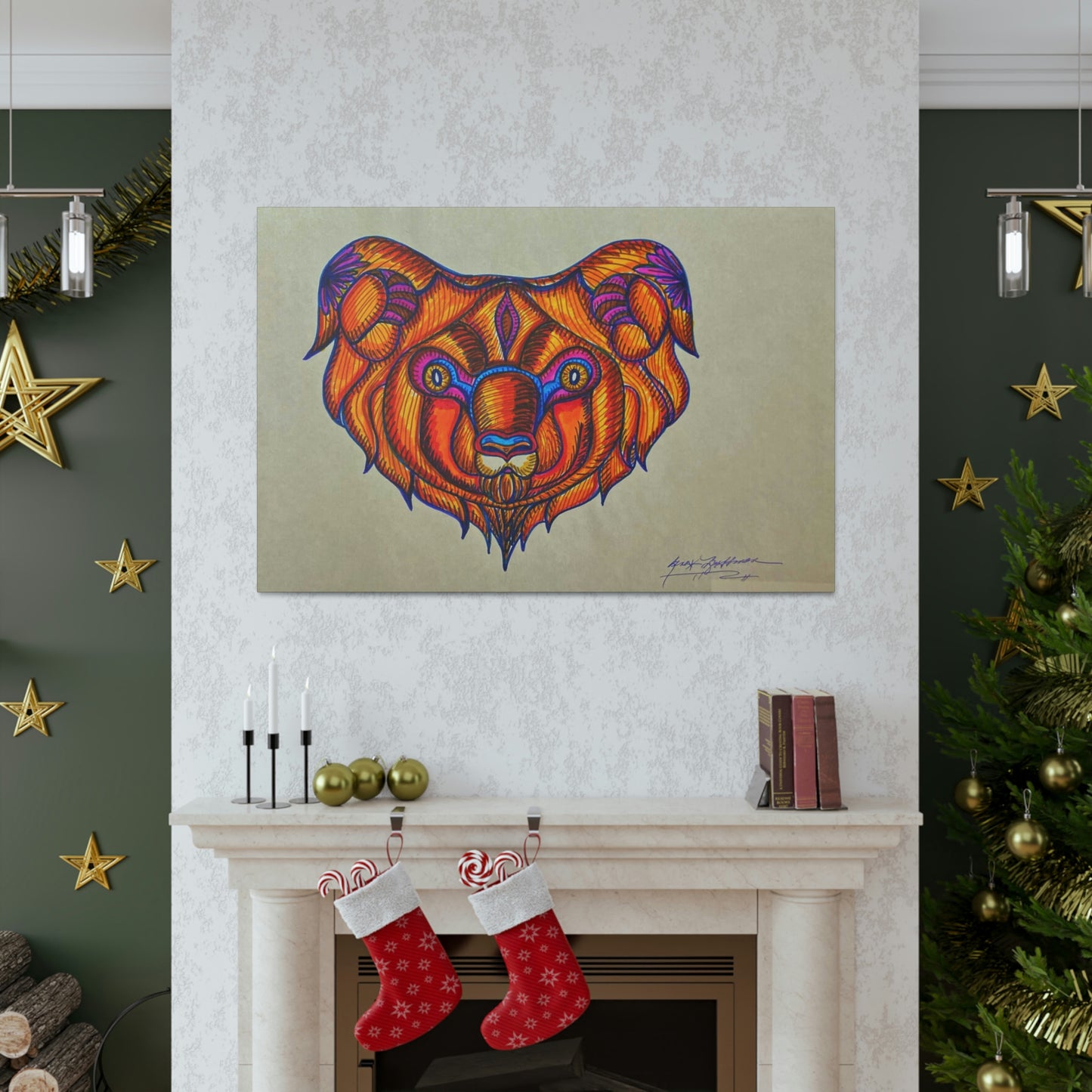 Mystical Creature Fashion, Abstract, Surreal, Friendship, Inspiration Wall Art