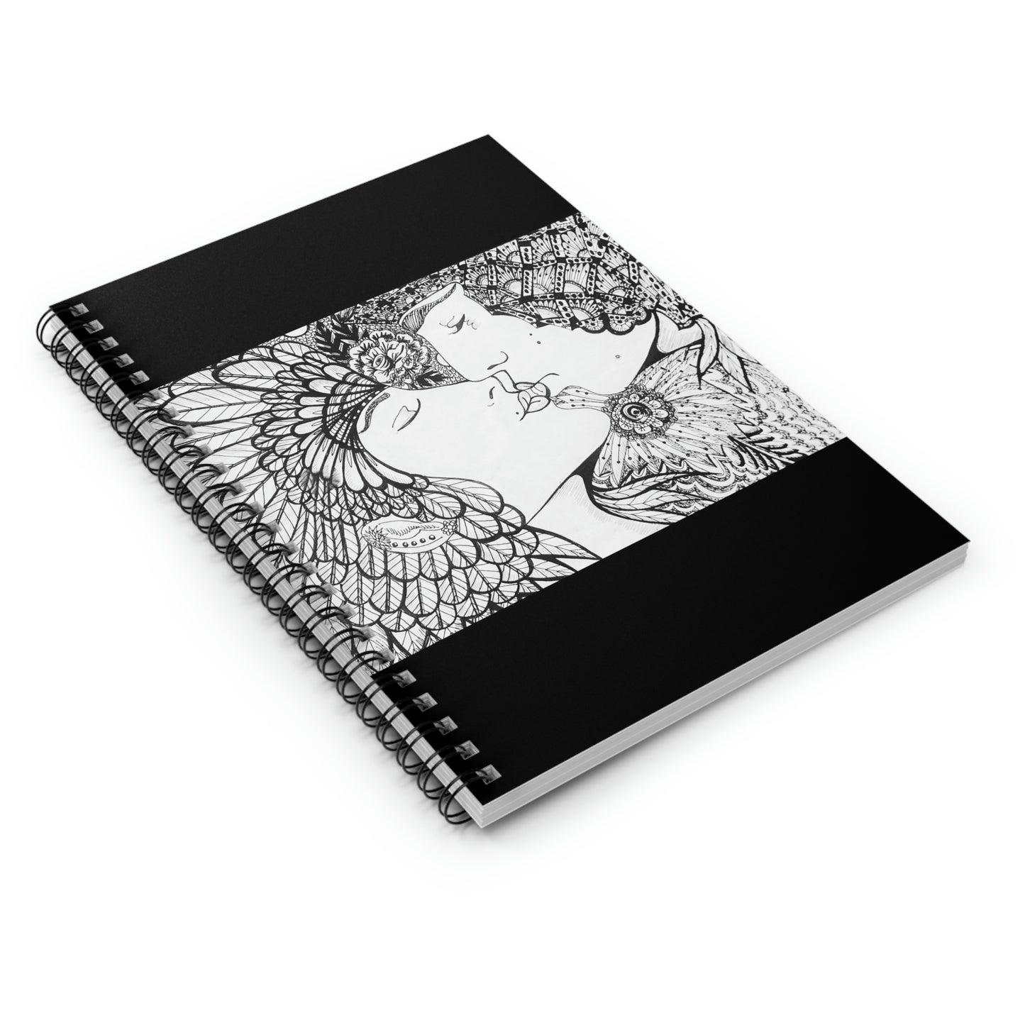 Abstract, Surreal Spirit Spiral Notebook - Ruled Line