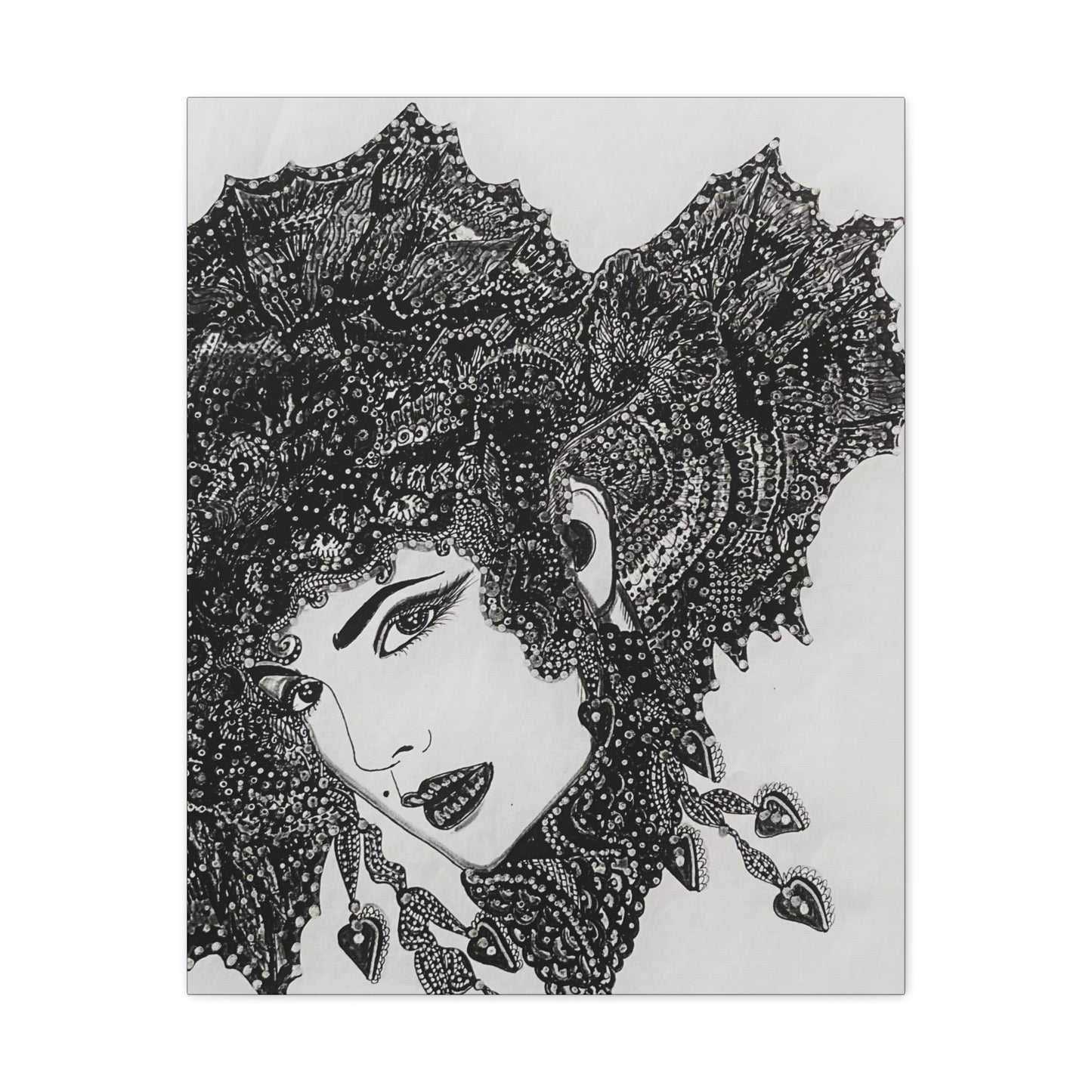 Ancestral Queen, Fashion, Abstract, Friendship, Inspiration Wall Art