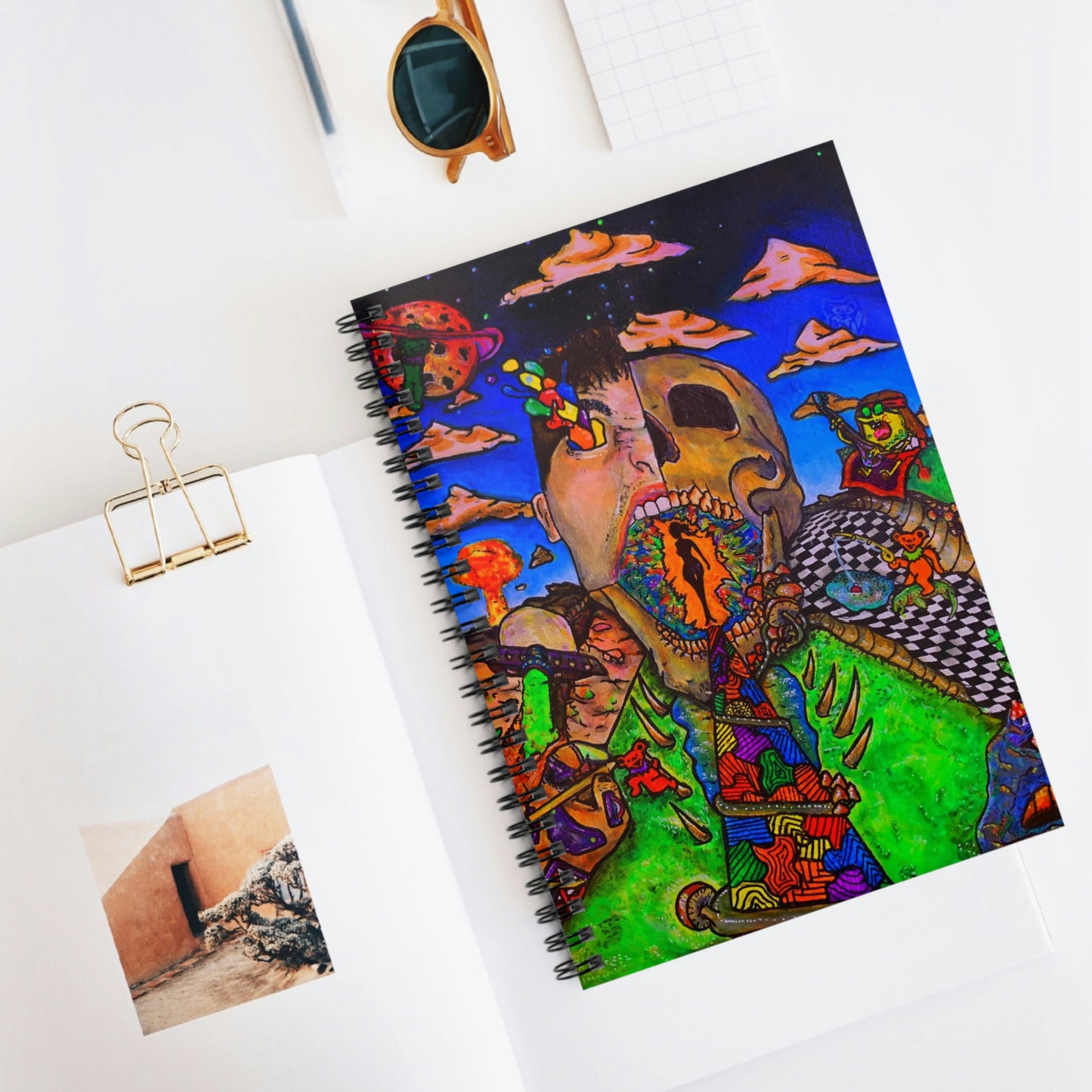 Surreal, Abstract, Dream Spiral Notebook - Ruled Line