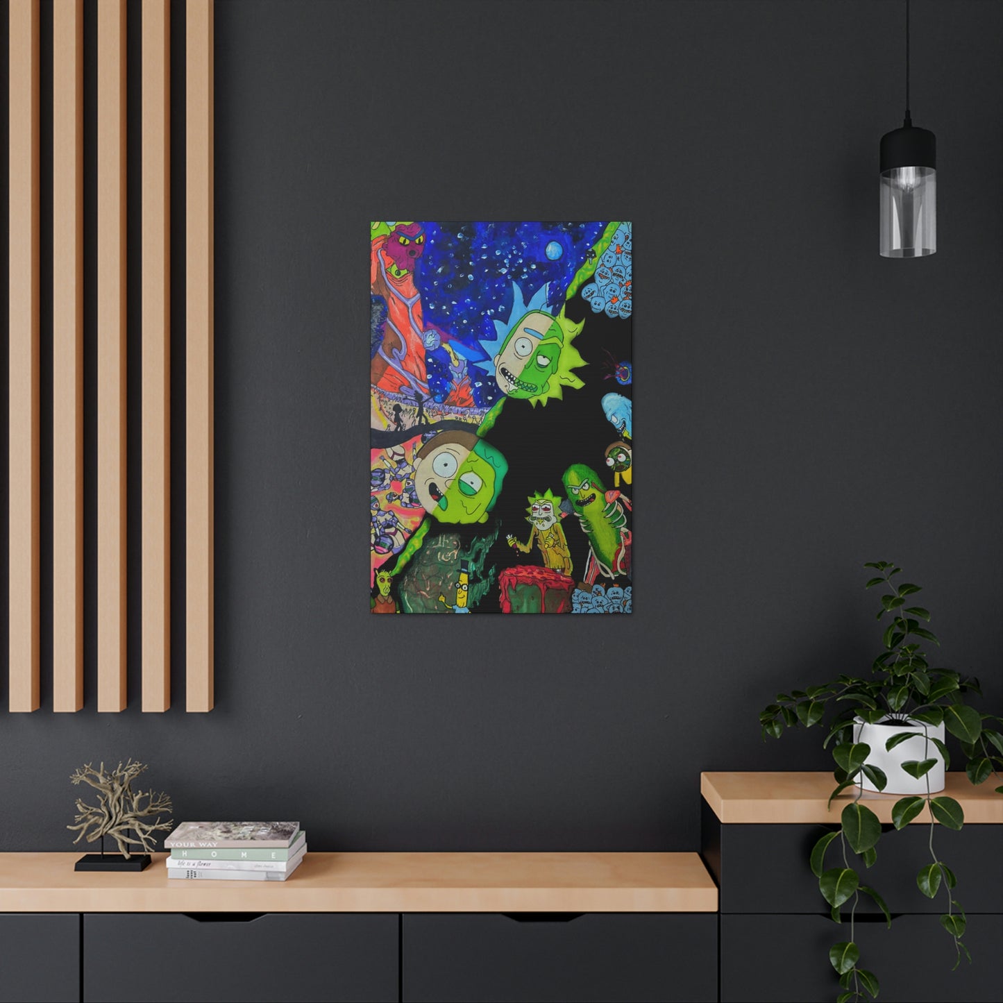 Rick and Morty, Fashion, Abstract, Surreal, Friendship, Inspiration Wall Art