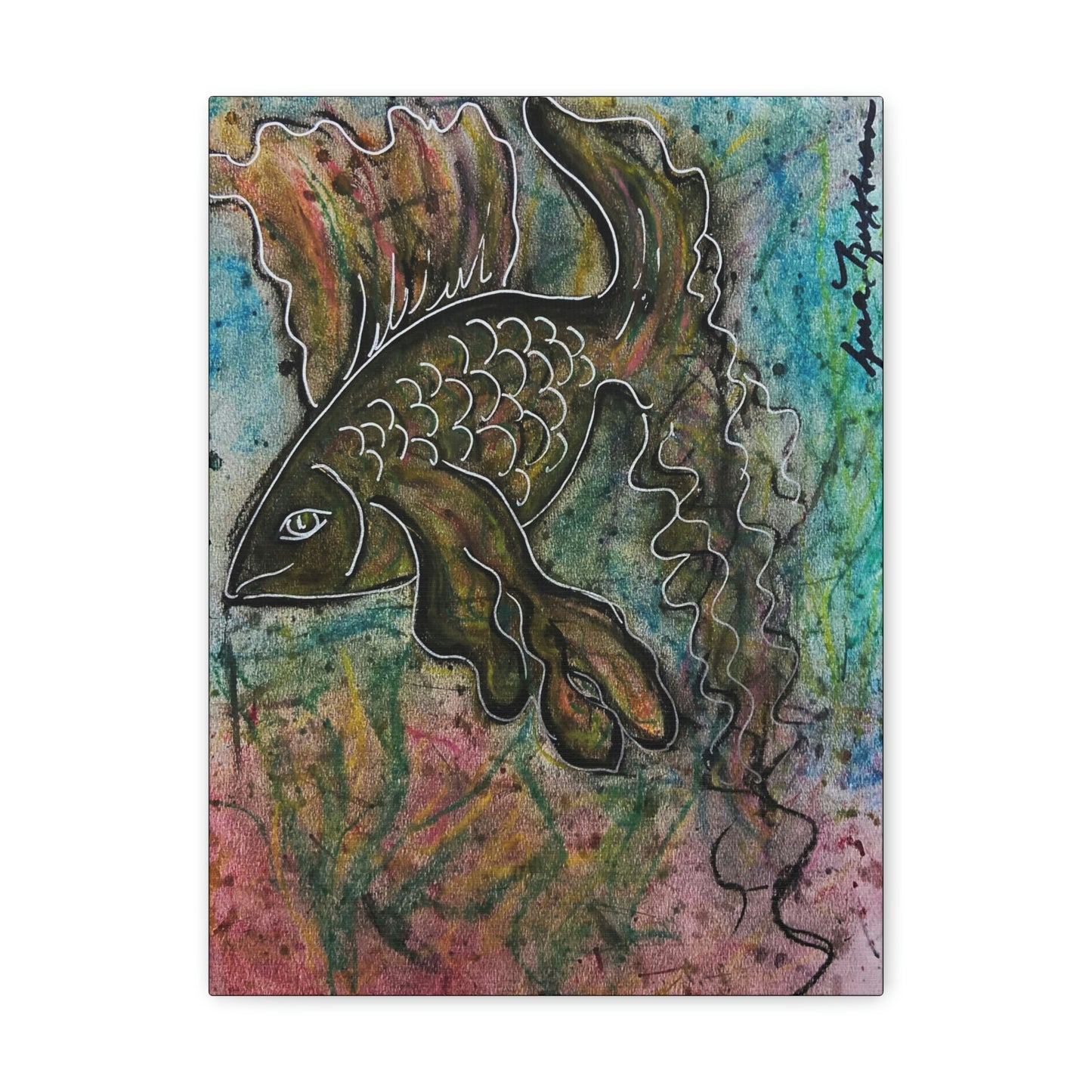 Marine Life, Fish, Fashion, Abstract, Friendship, Inspiration Wall Art