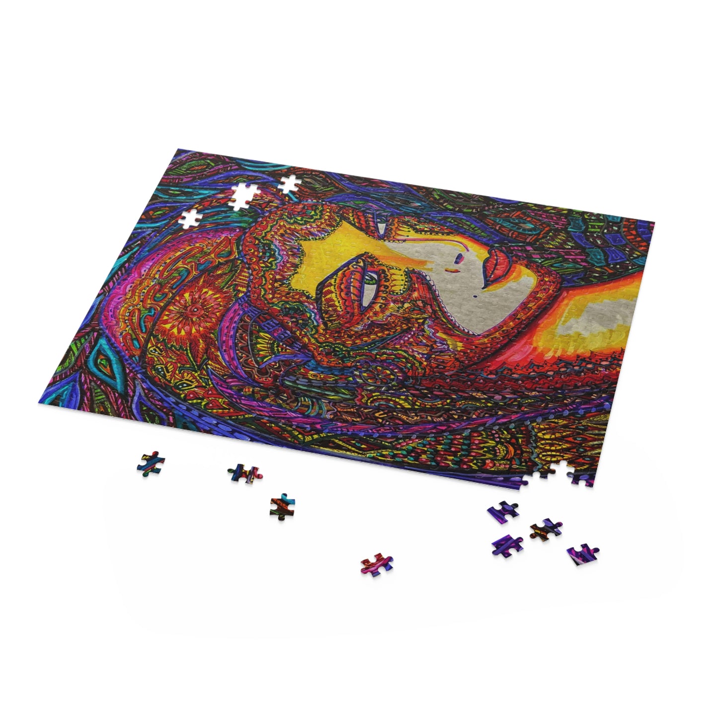 Glancing Princess Puzzle (120, 252, 500-Piece)JigSaw Puzzle, Birthday Gift, Gifts For Bridesmaids